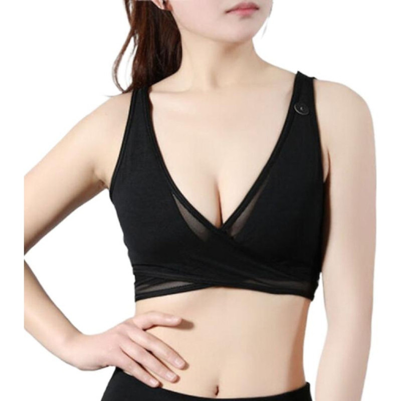 Nike (WMNS) Nike Air Mesh Bra 'Black' AR8845-010 outlook