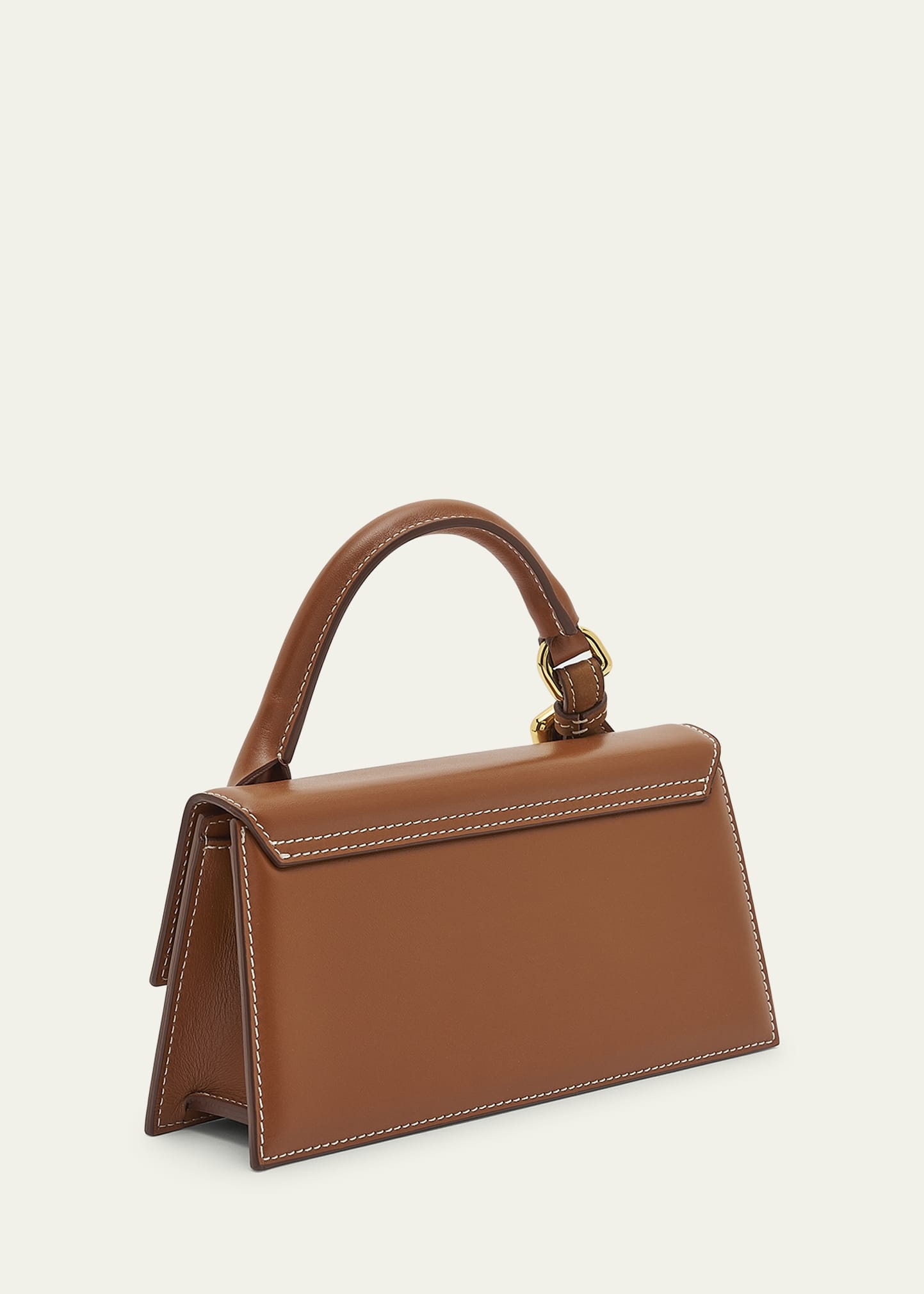 Le Chiquito Long Leather Crossbody Bag - 3