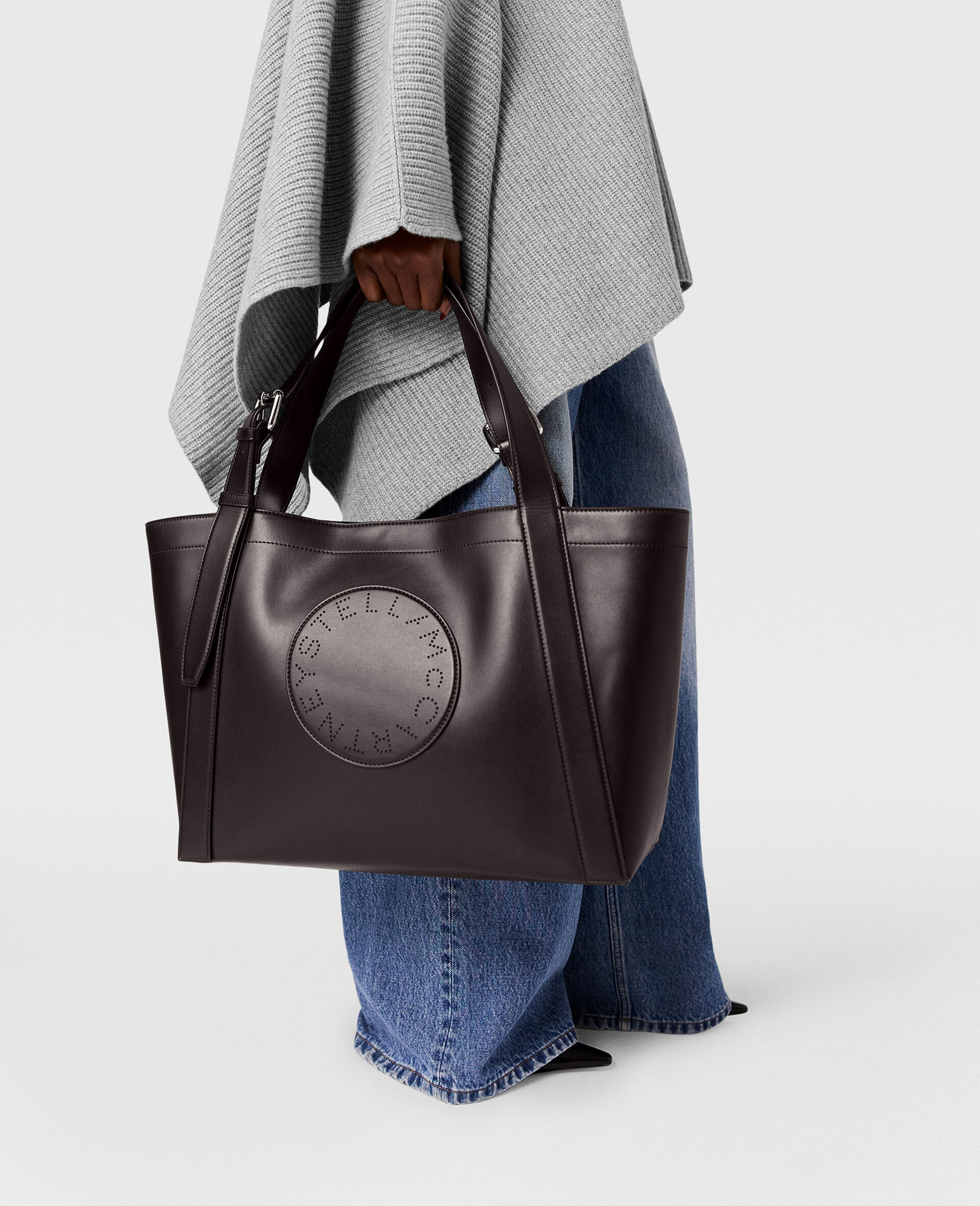 Logo Belt Crossbody Tote Bag - 2