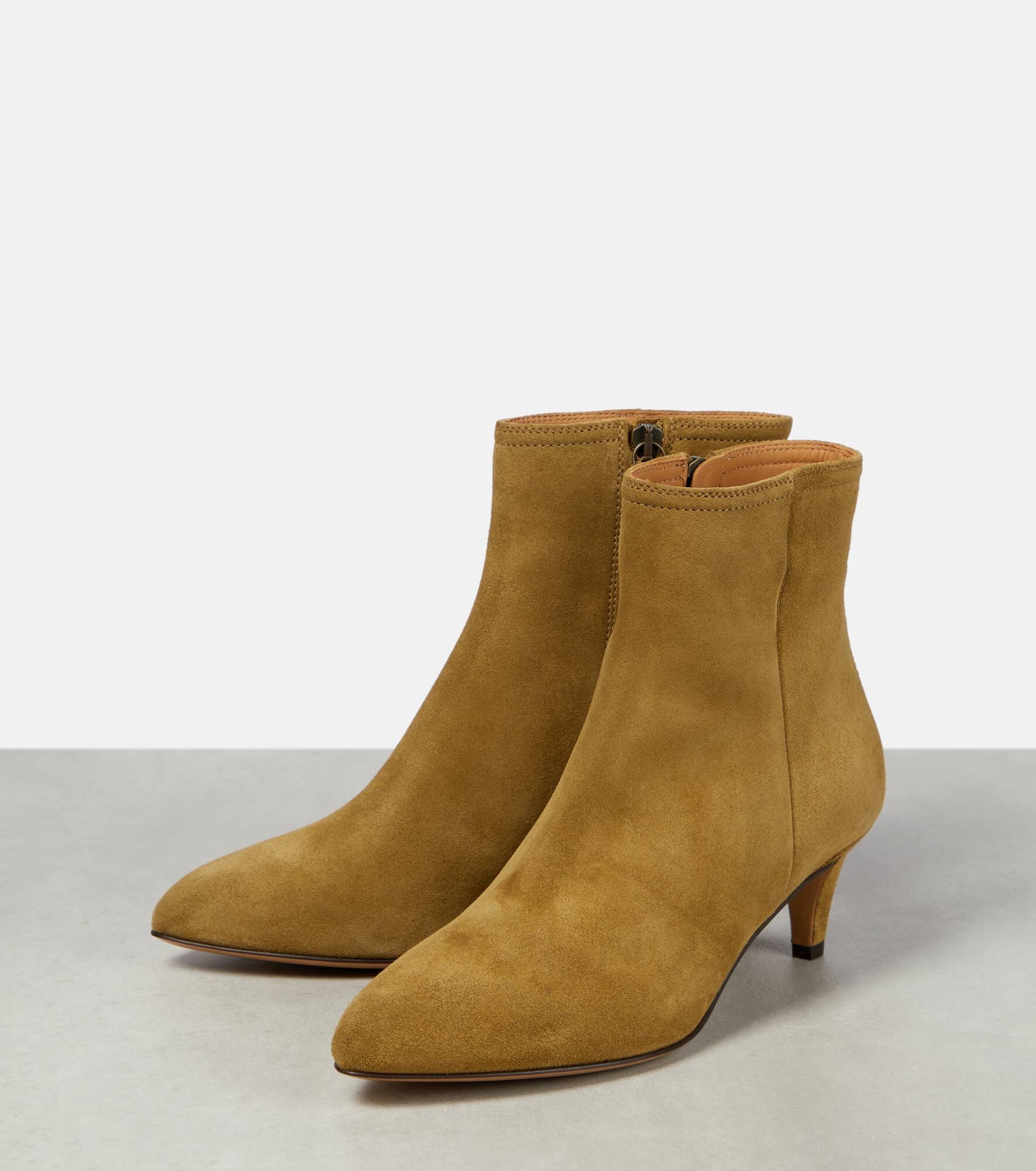 Deone suede ankle boots - 5