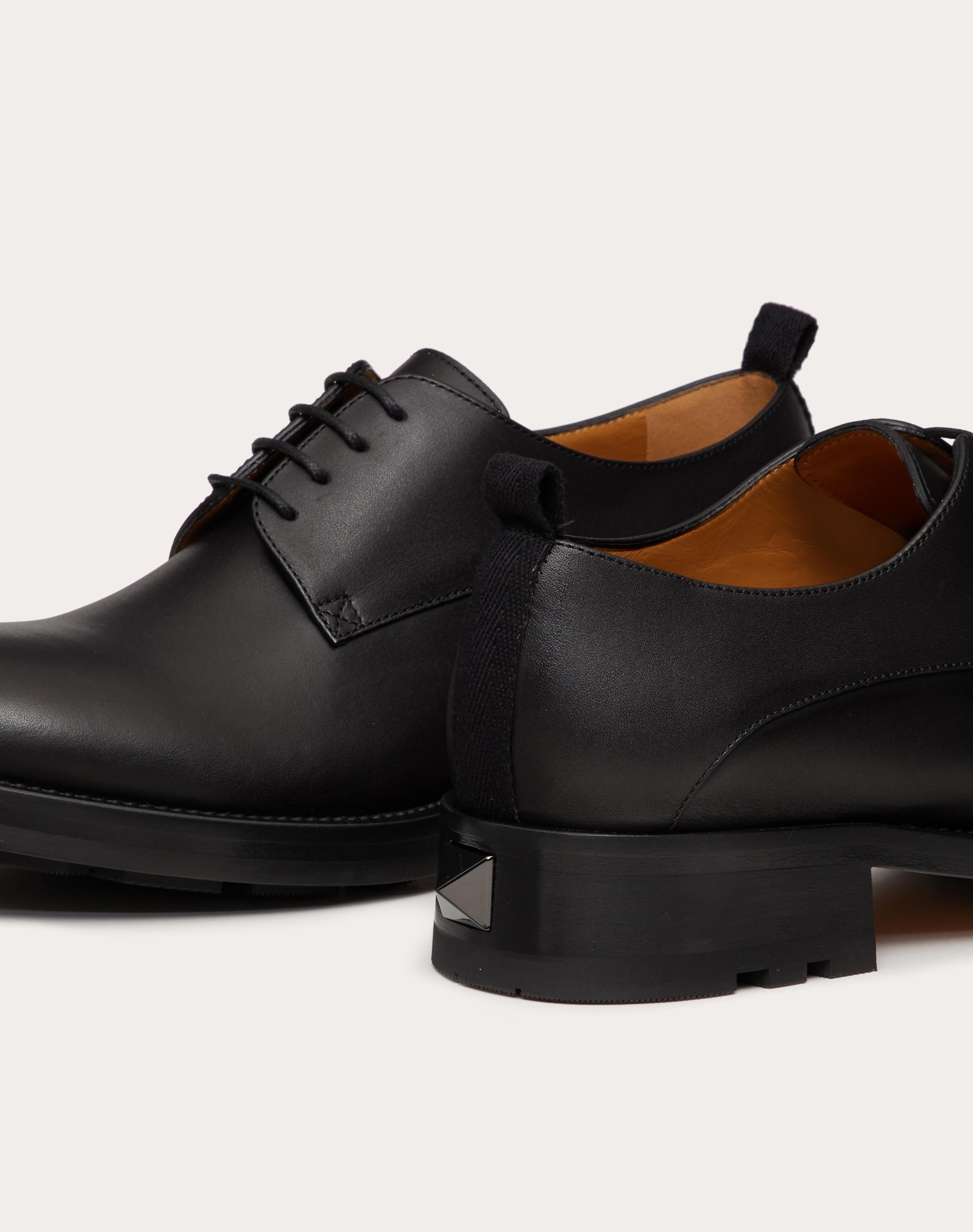 ROMAN STUD CALFSKIN DERBY - 5