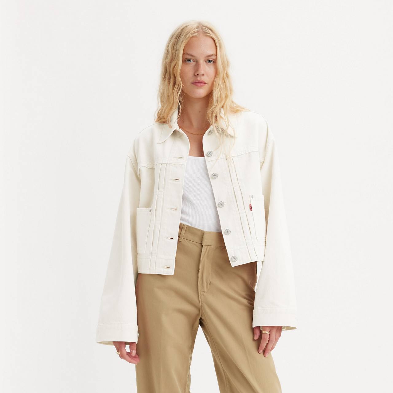 TAILORED 90S TRUCKER JACKET - 2