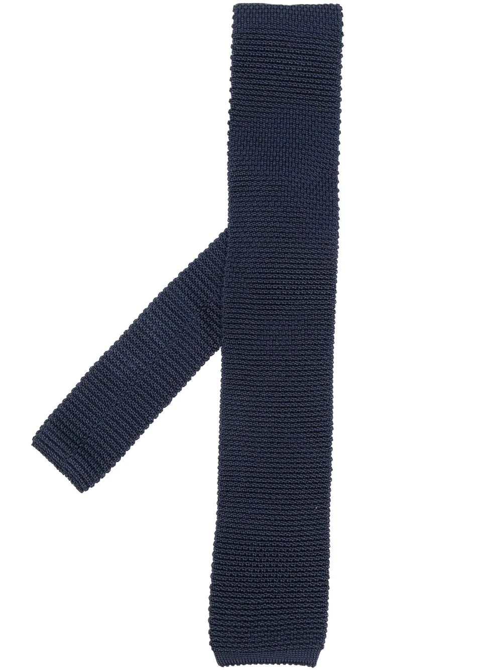knitted silk tie - 1