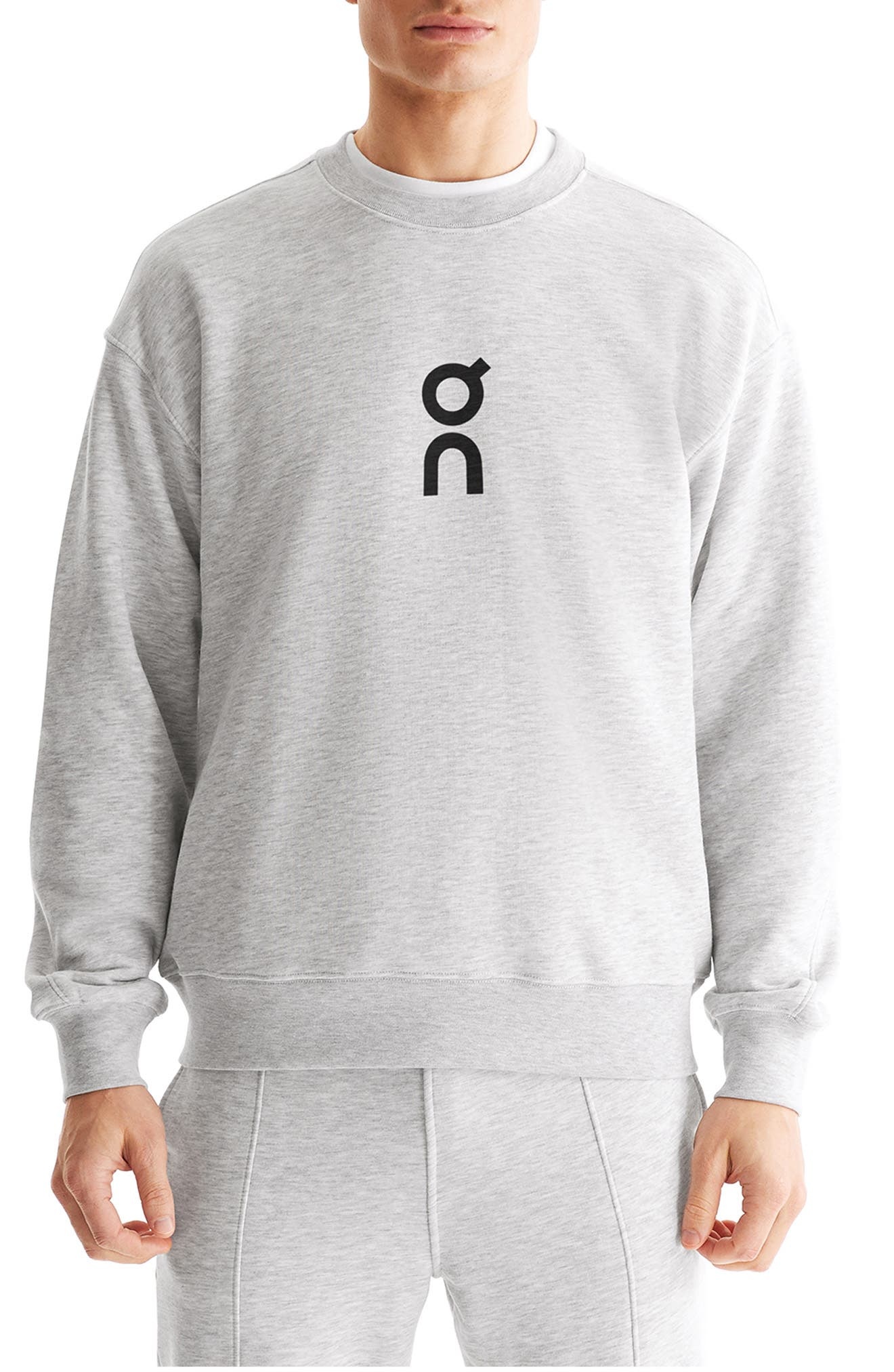 Club Crewneck Cotton Blend Sweatshirt in Crater at Nordstrom - 1