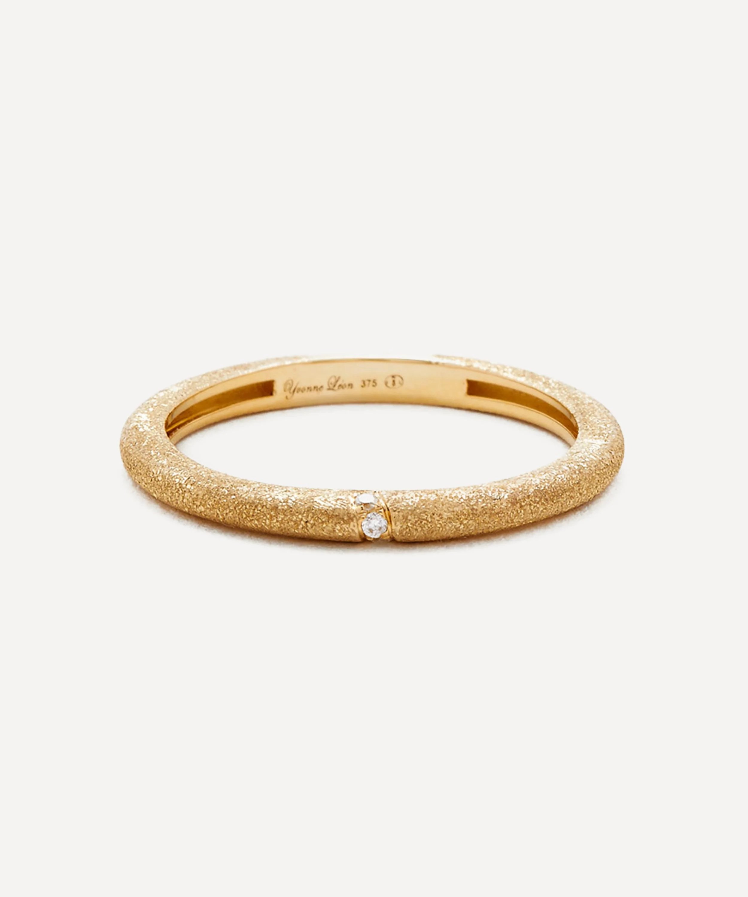 9ct Gold Alliance Mini Diamond Ring - 1