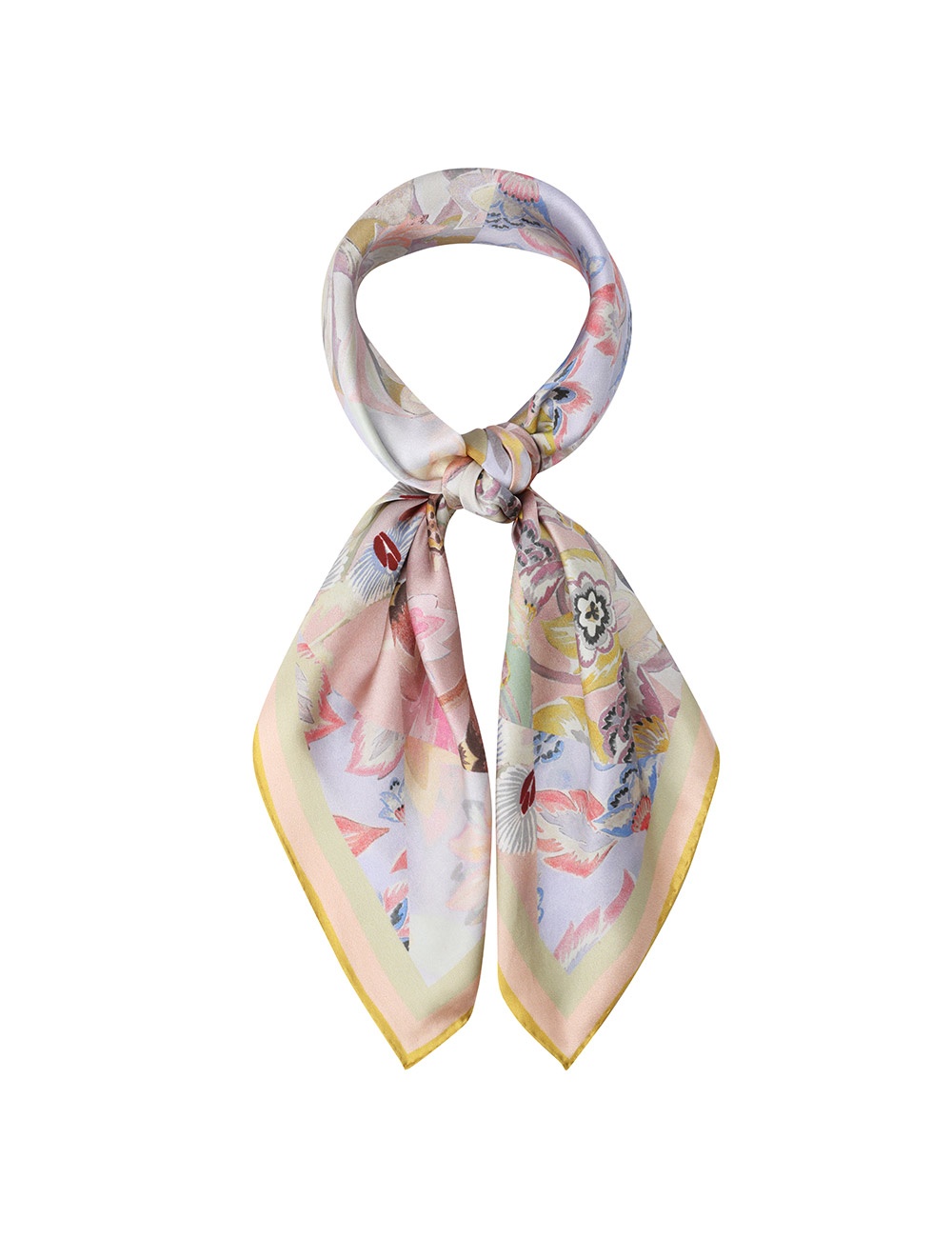 PRINTED SILK SQUARE 70 - 1