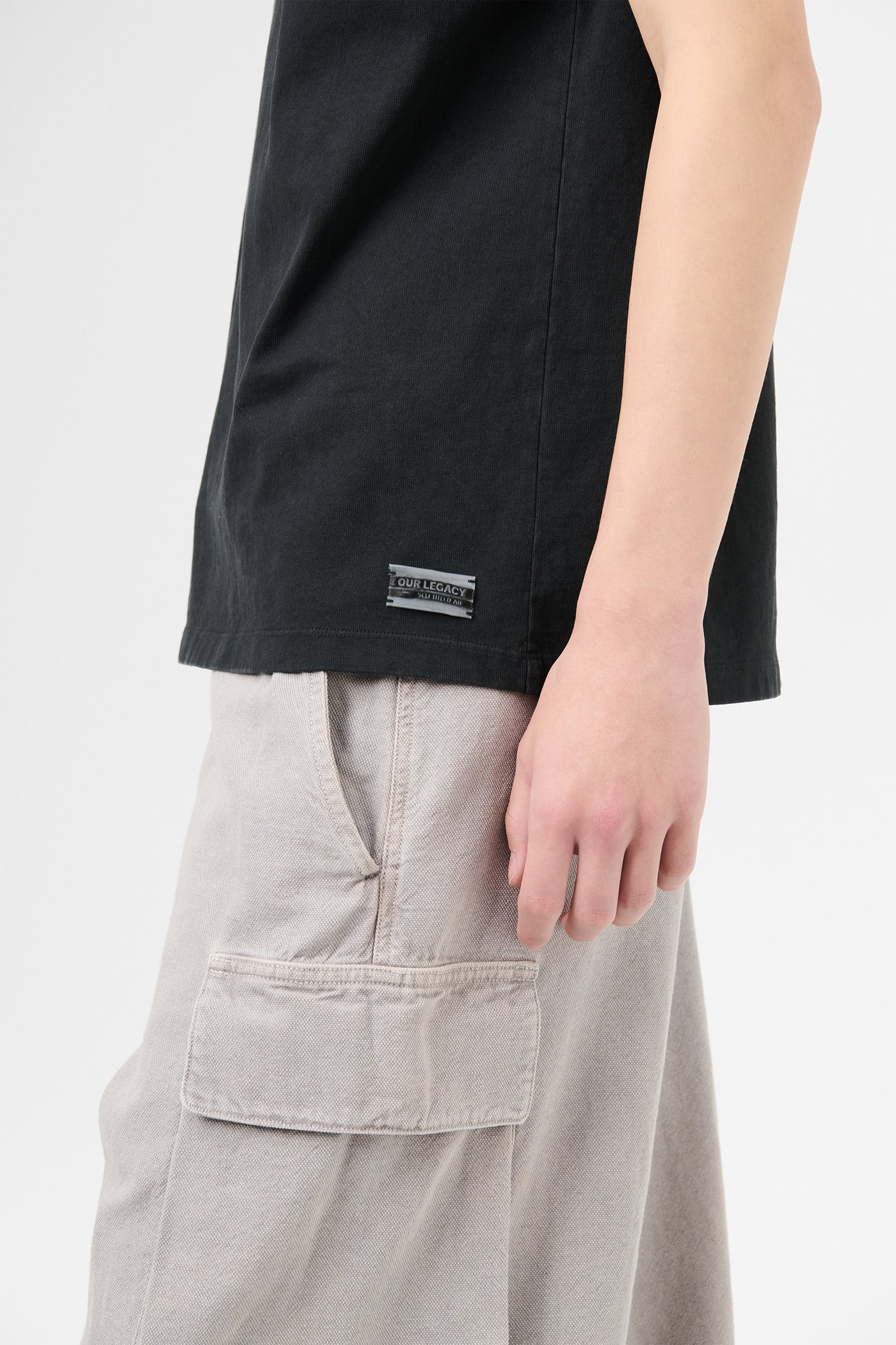 Bliss T-shirt Washed Black Band Jersey - 4