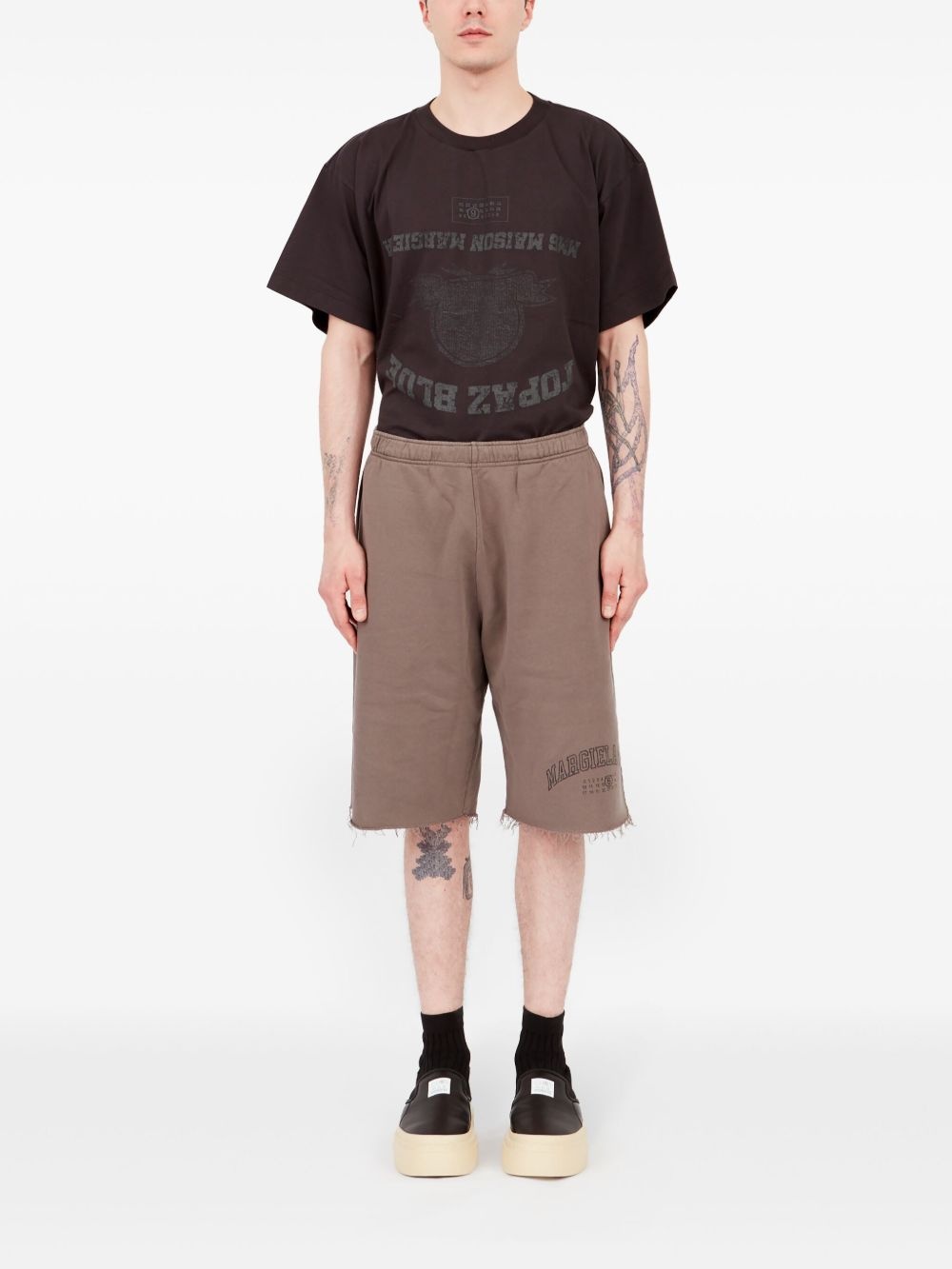 numbers-motif shorts - 2