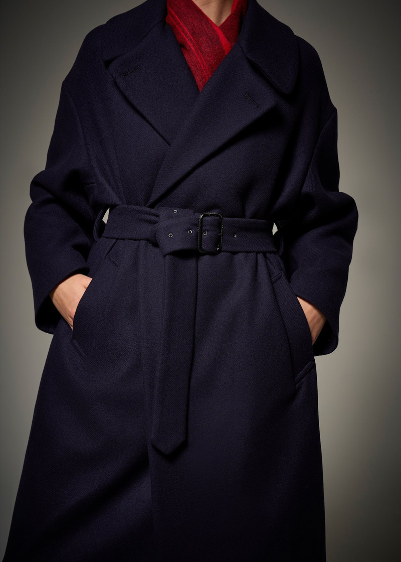 Women's Hepburn Coat Navy 5