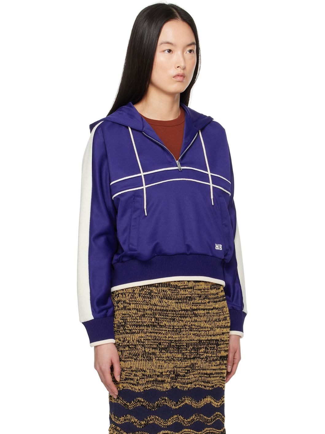 Navy Mantra Hoodie - 2