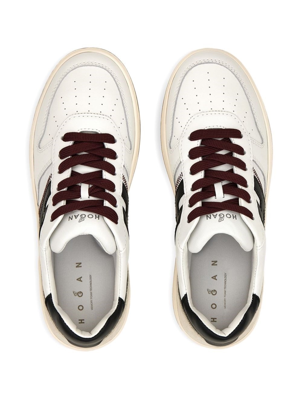 H630 leather sneakers - 3