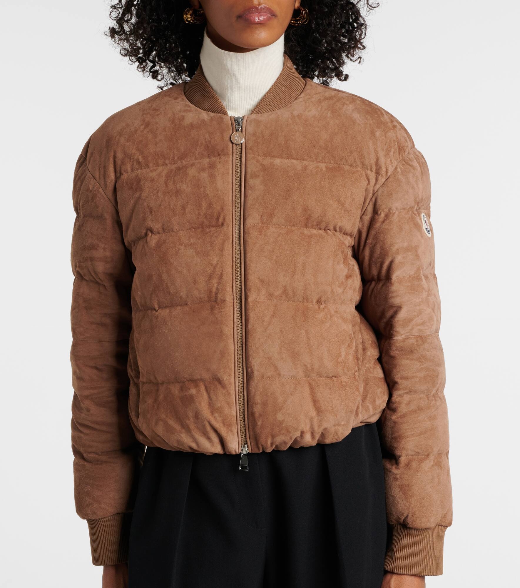 Pollet suede down jacket - 6