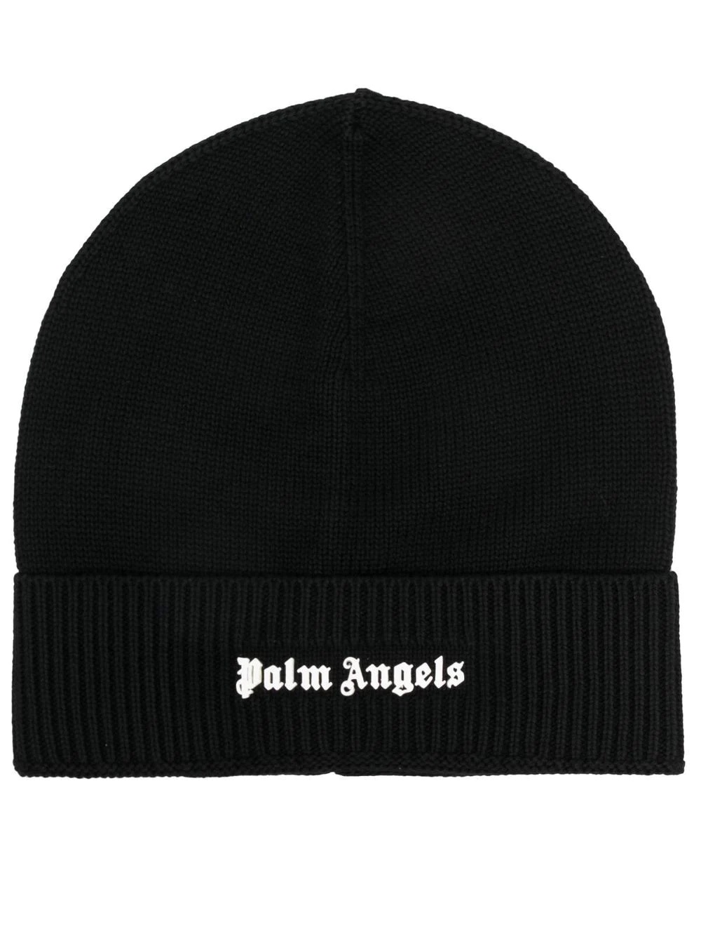 logo-embroidered beanie - 1