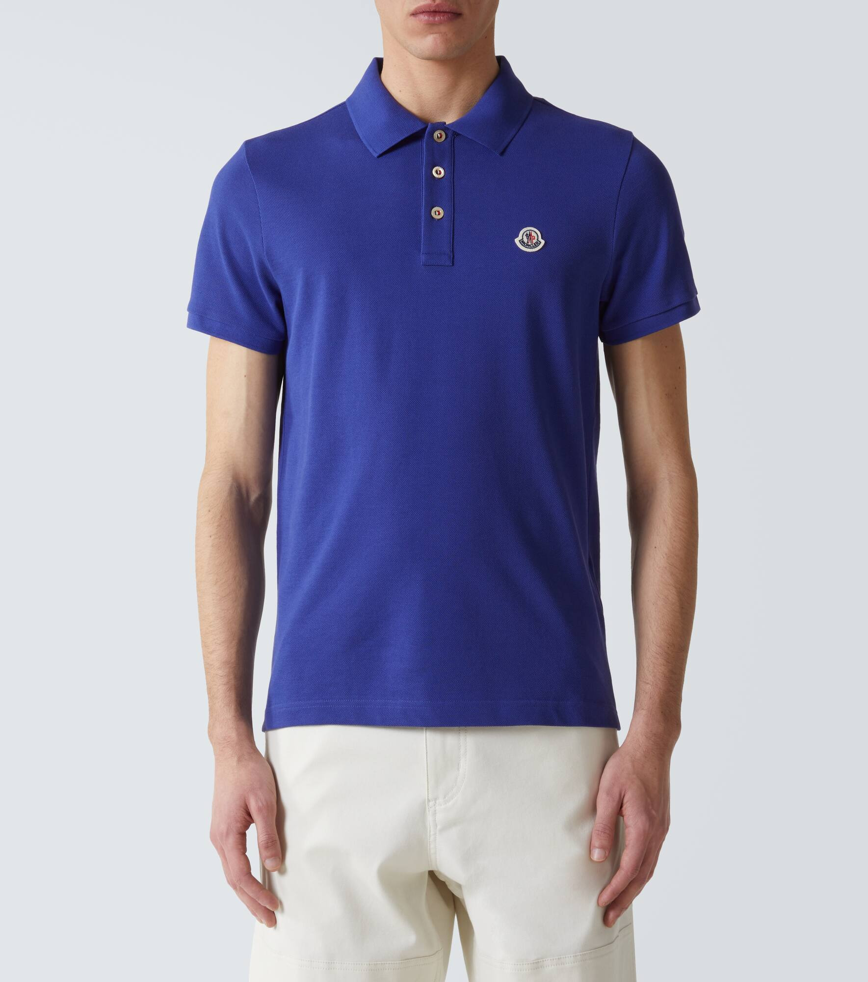 Logo cotton polo shirt - 3