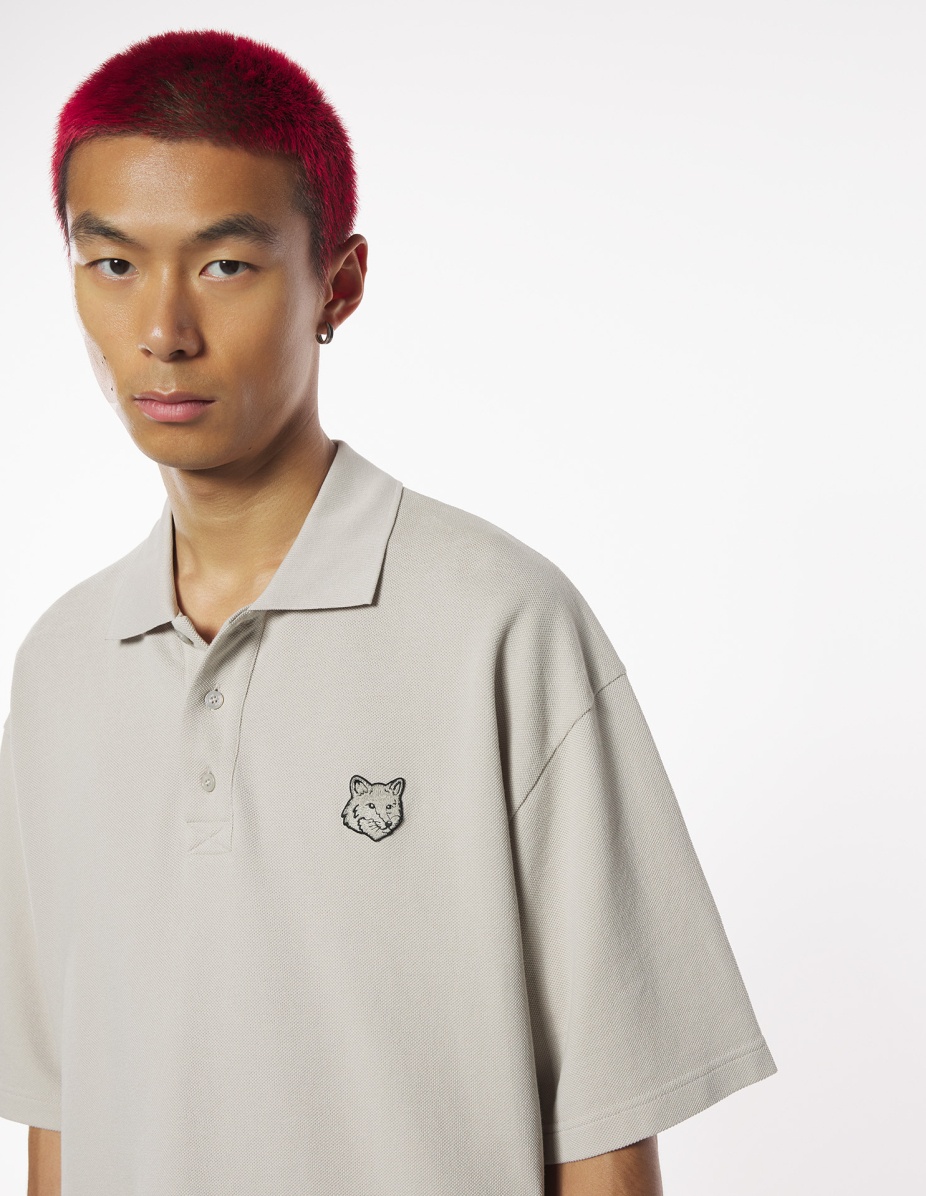 BOLD FOX HEAD PATCH OVERSIZE POLO - 4