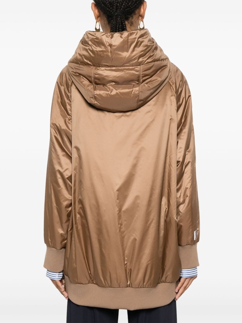 hooded parka coat - 4