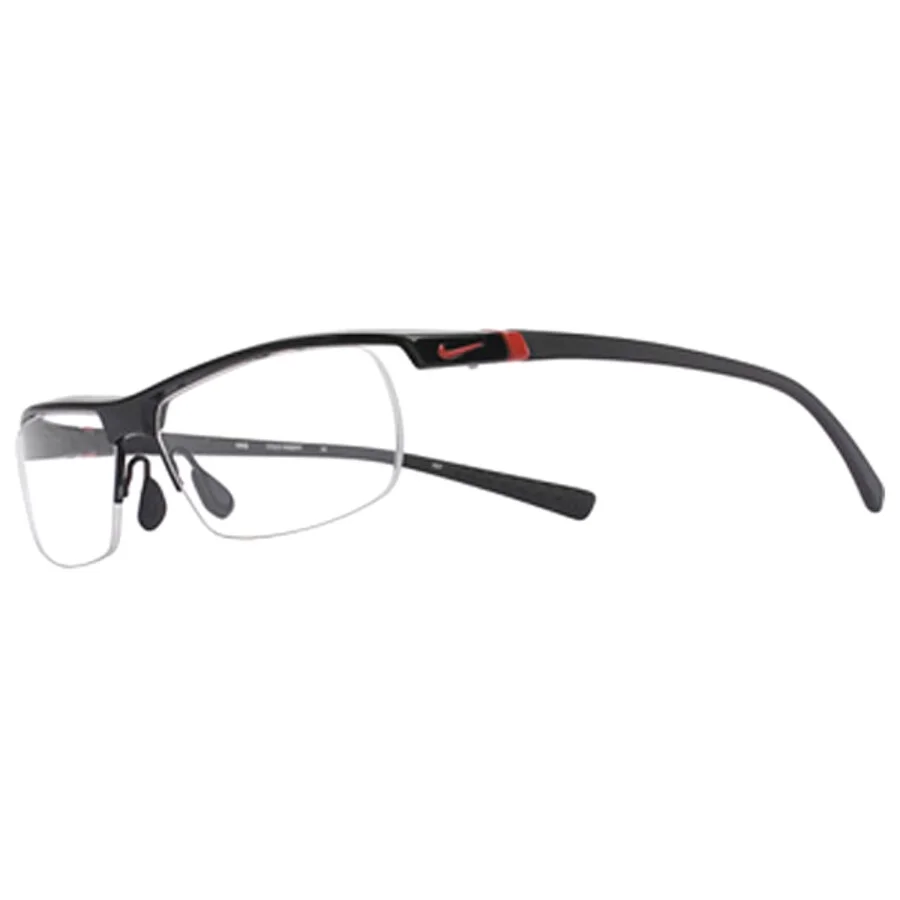 Nike Demo Rectangular Men's Eyeglasses NIKE 7071/2 002 57 - 1