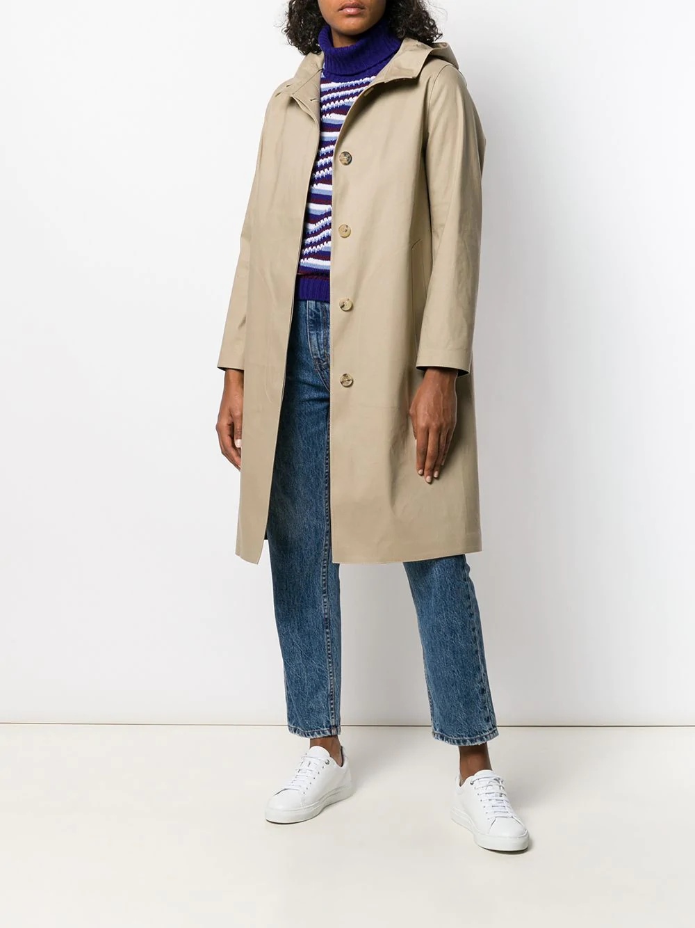 Chryston LR-1002D trench coat - 2