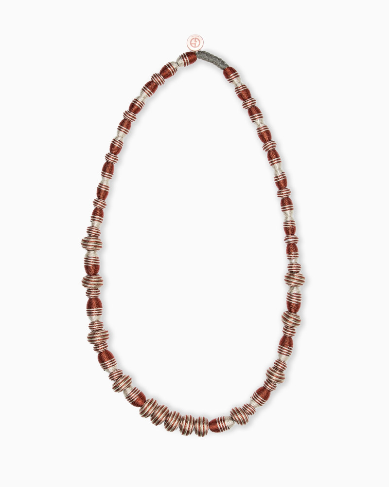 TUBULAR NECKLACE IN A VISCOSE BLEND 1