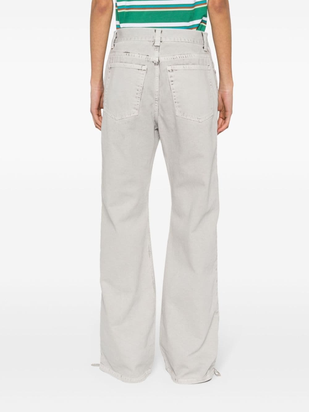 wide-leg jeans - 4