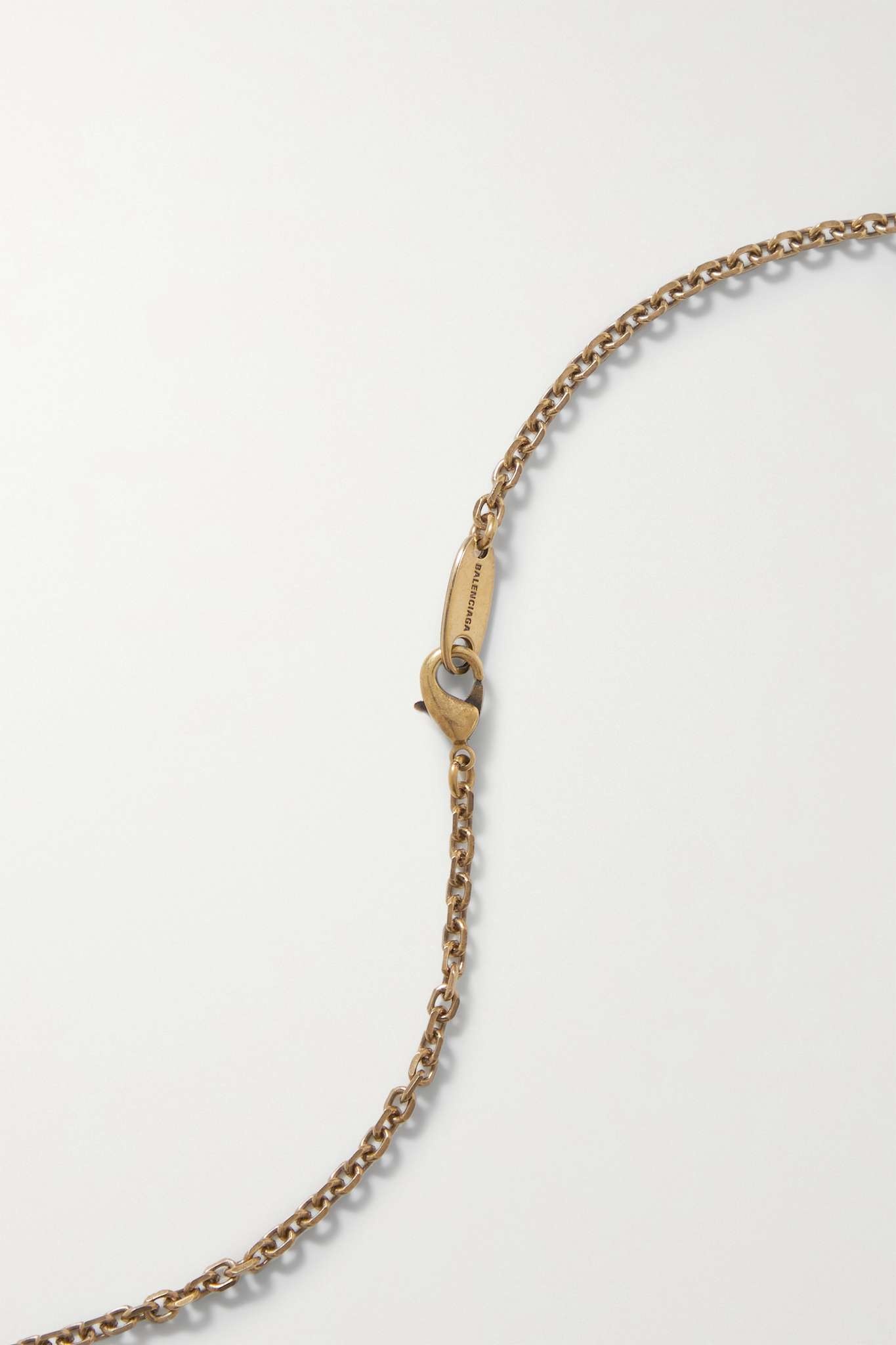 BALENCIAGA Bag gold-tone necklace | netaporter | REVERSIBLE