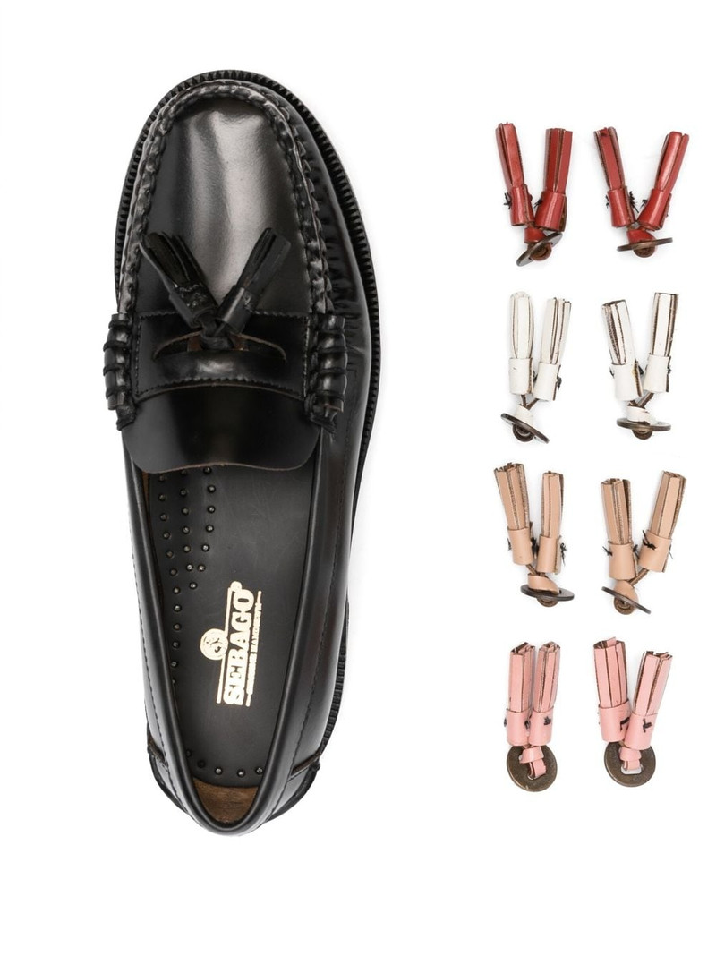 tassels leather loafers 4
