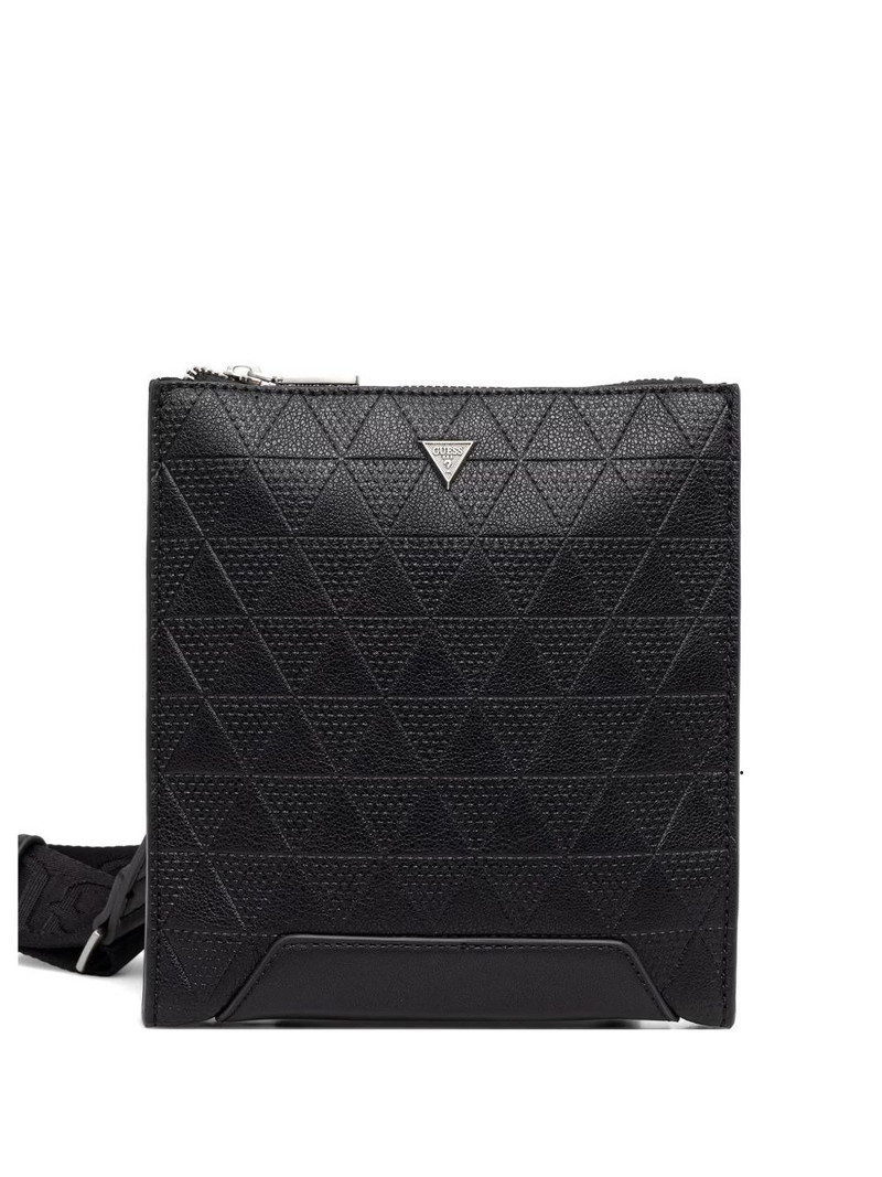 Torino quilted messenger bag 1