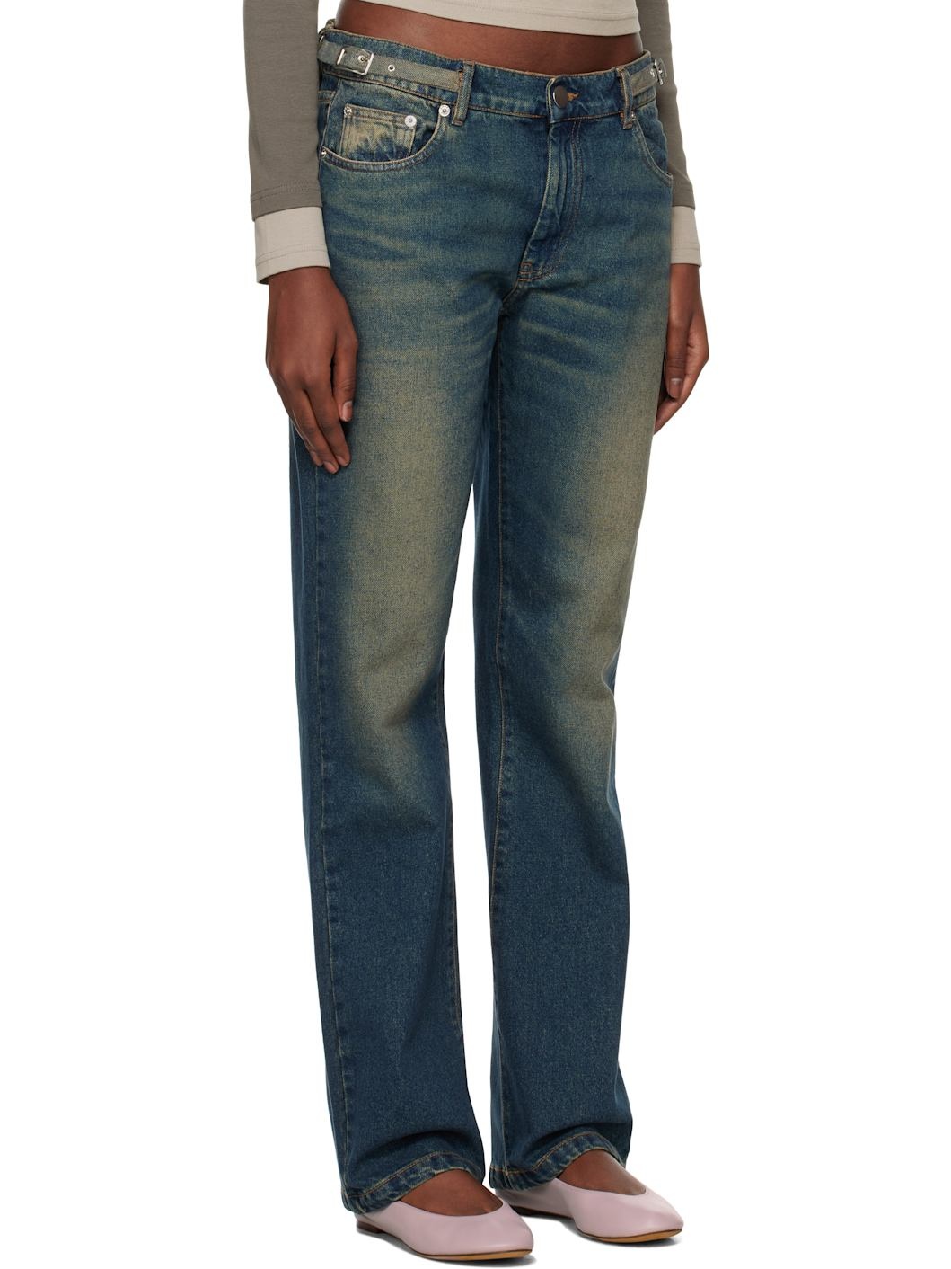 Blue Manu Jeans - 2
