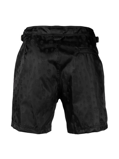 Alexander McQueen skull-print swim shorts outlook