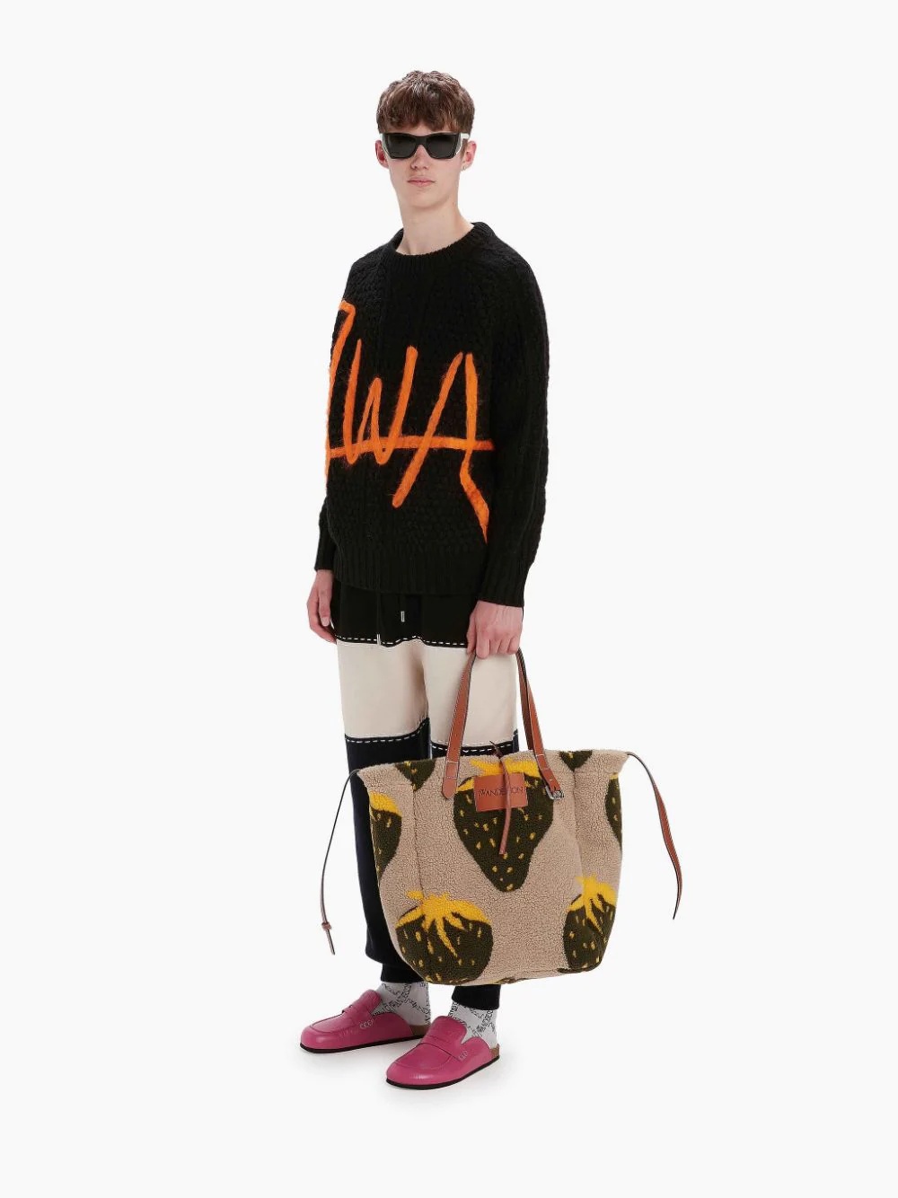 JWA CREWNECK CABLE  JUMPER - 4