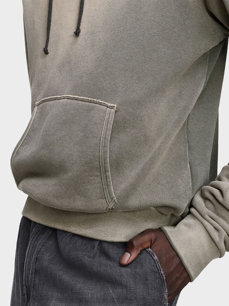 SUN FADED COTTON HOODIE 4