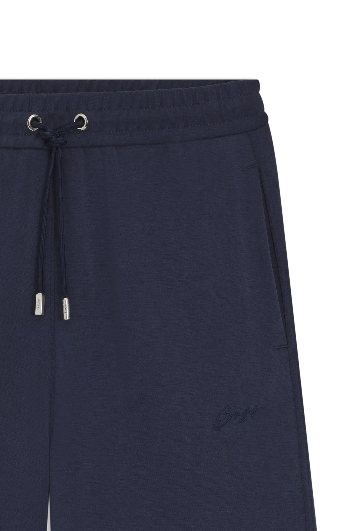 RELAXED-FIT TRACKSUIT BOTTOMS WITH EMBROIDERED LOGO - 6