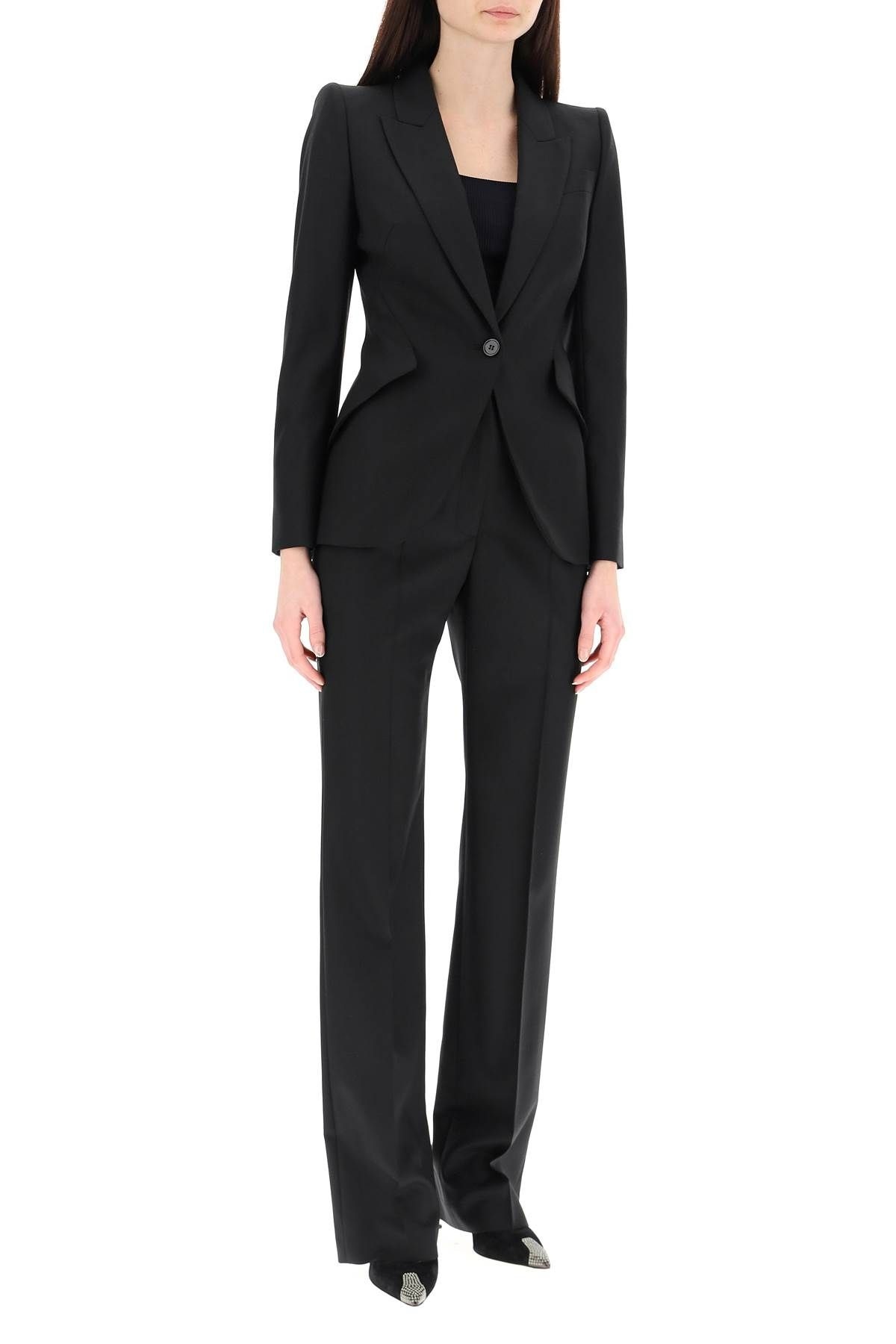 TAILORED WOOL TROUSERS - 2