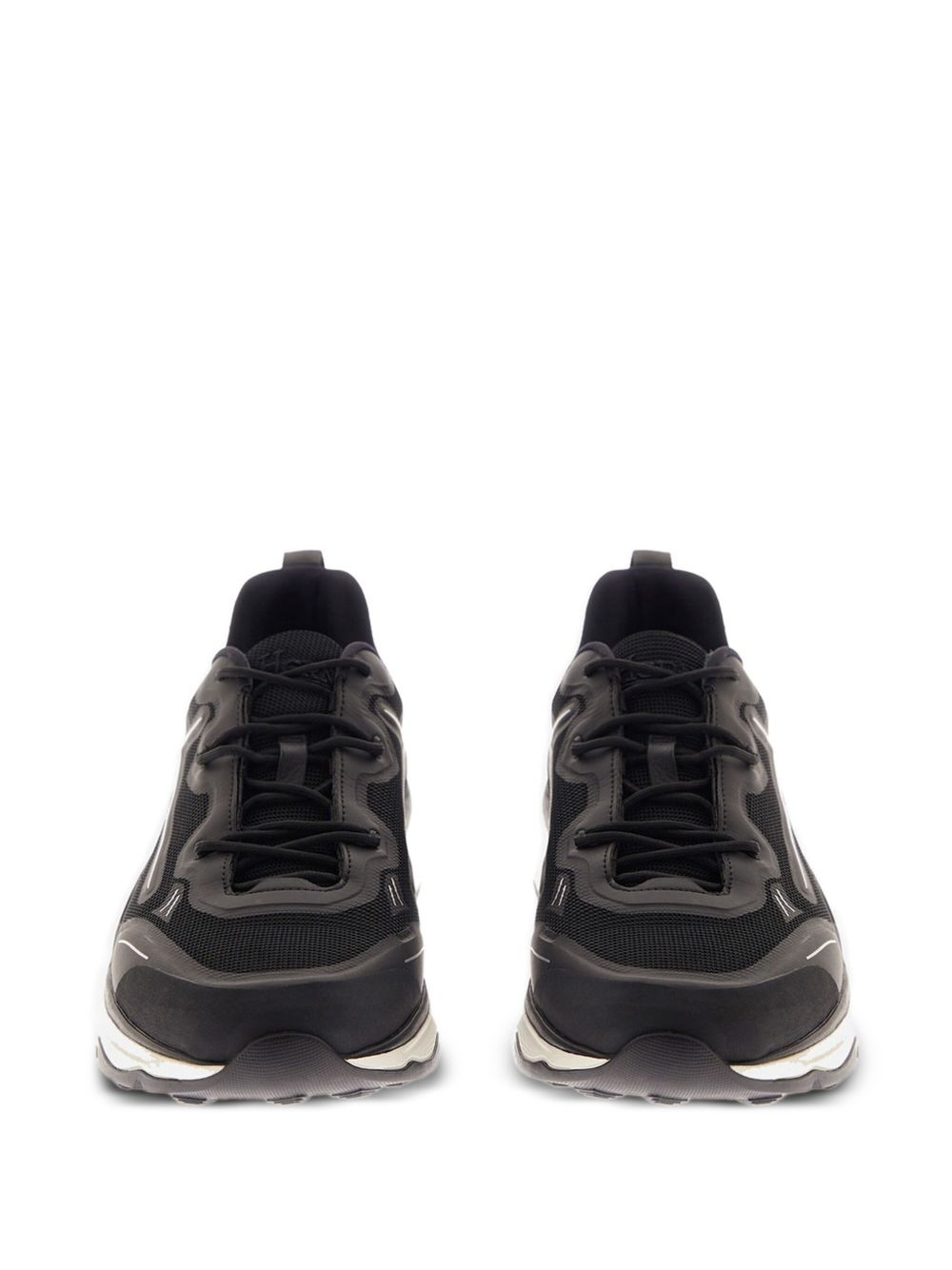 panelled sneakers - 2
