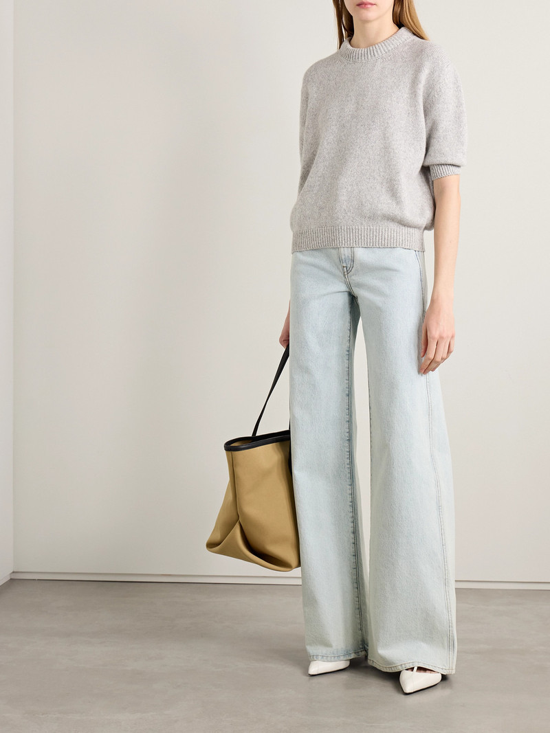 KHAITE Dane High-rise Wide-leg Jeans outlook