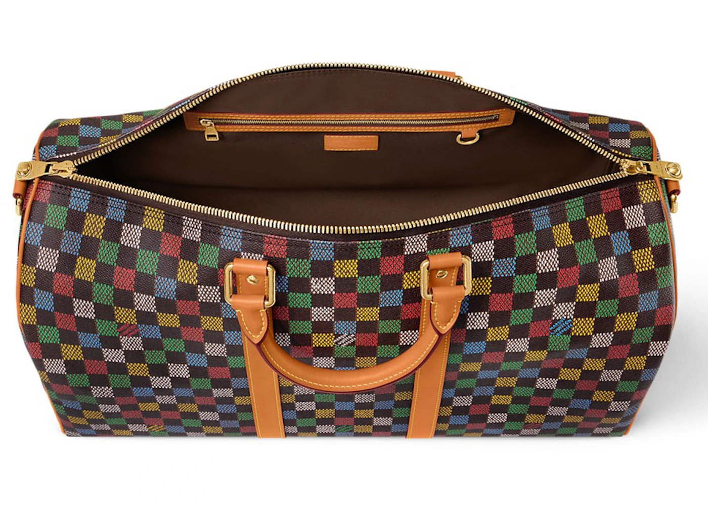 Louis Vuitton Keepall Bandouliere 50 LV Vers Damier Ebene Multicolor - 3