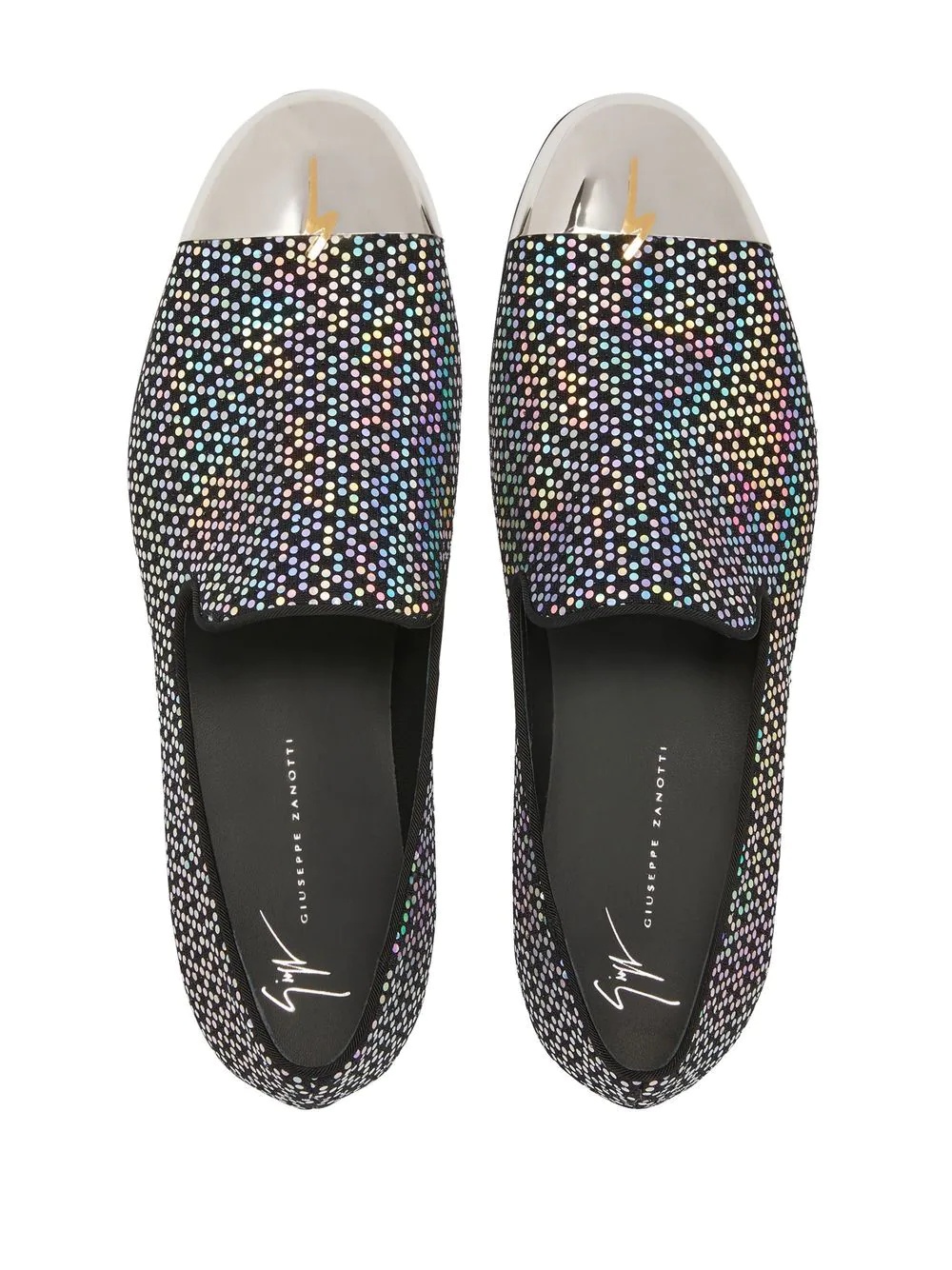 Joaquin polka-dot loafers - 4