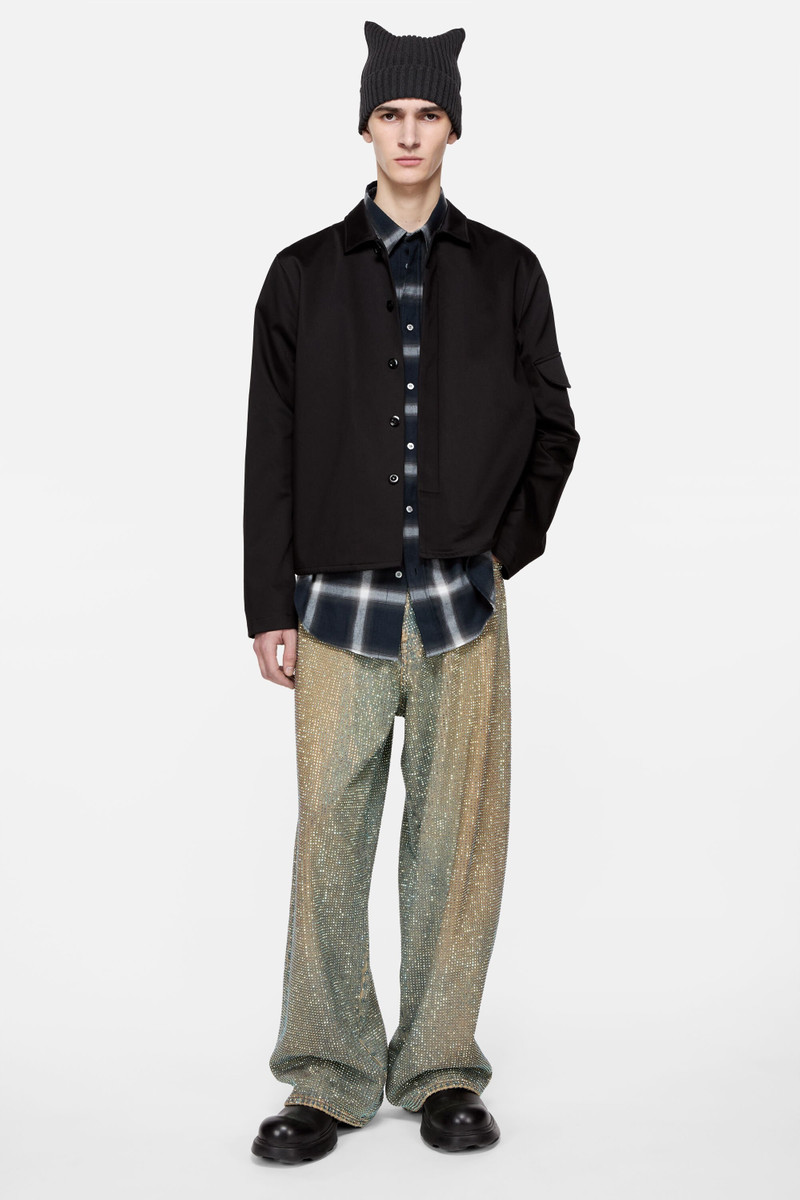 Acne Studios Satin Jacket - Black outlook