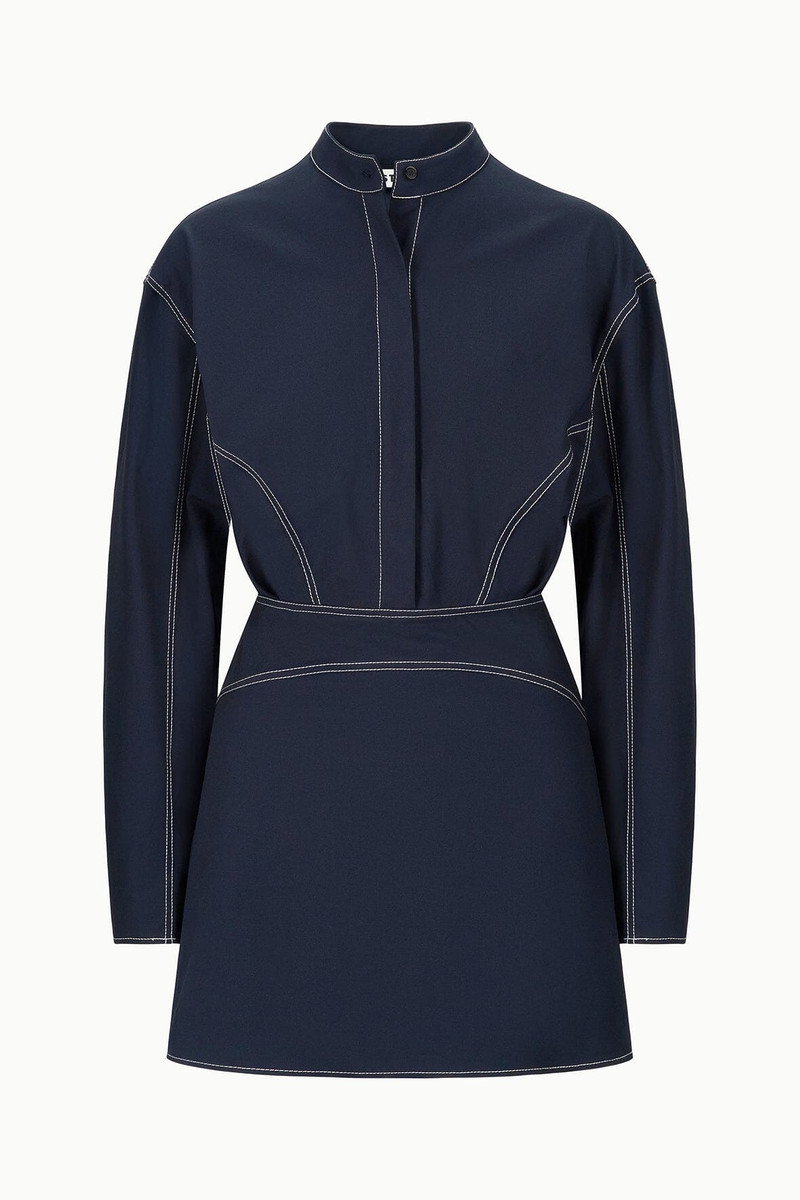 STAUD KILN DRESS NAVY 7