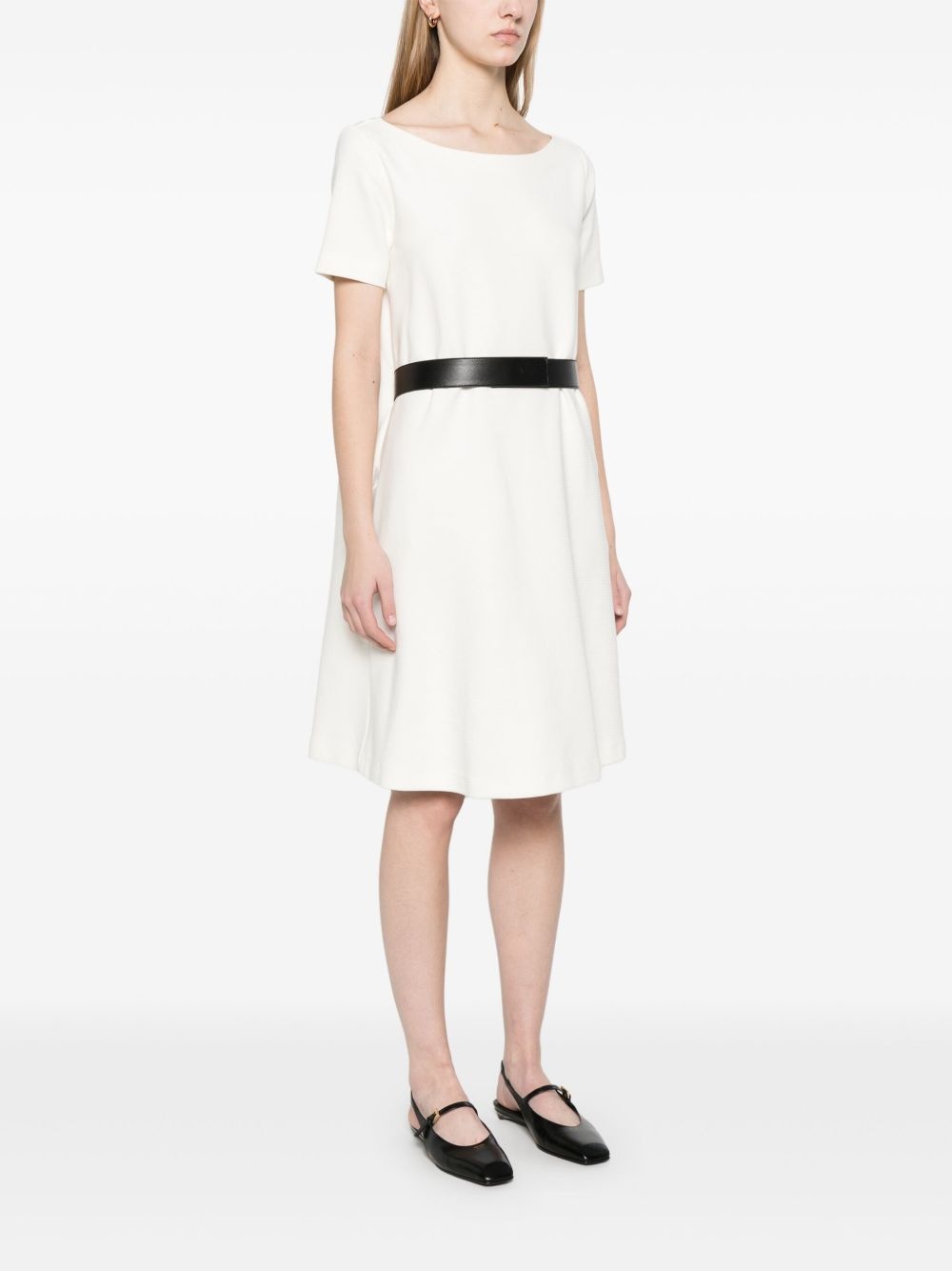 ribbed midi dress - 3