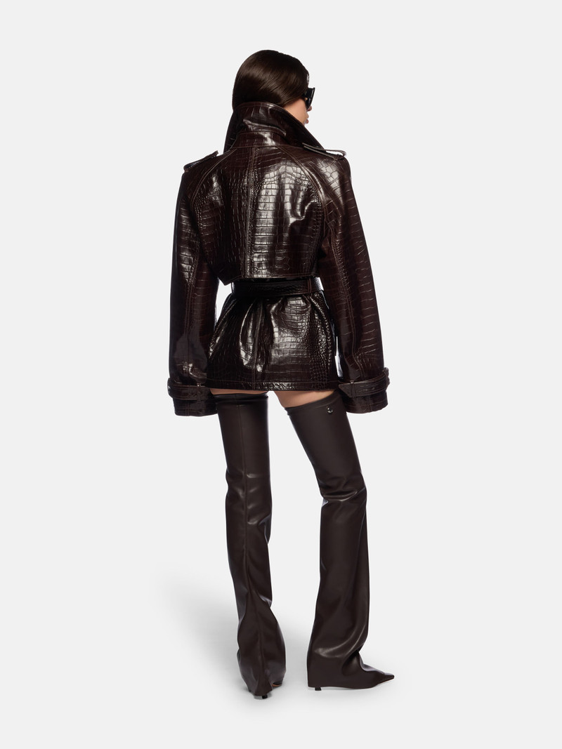 DARK BROWN BOMBER 3