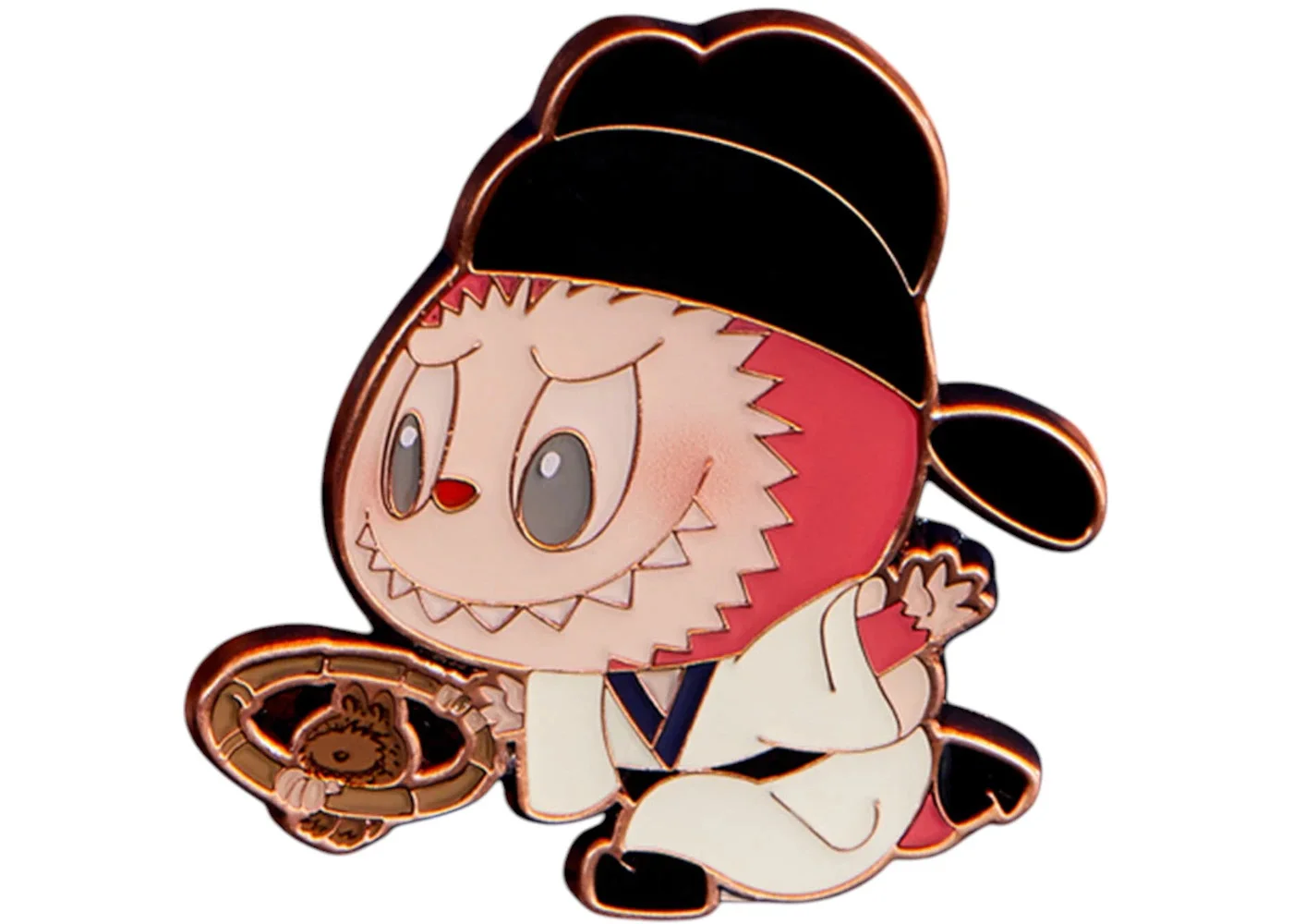 Pop Mart Labubu The Monsters Let's Have Fun Together Series Ring Toss Badge - 1