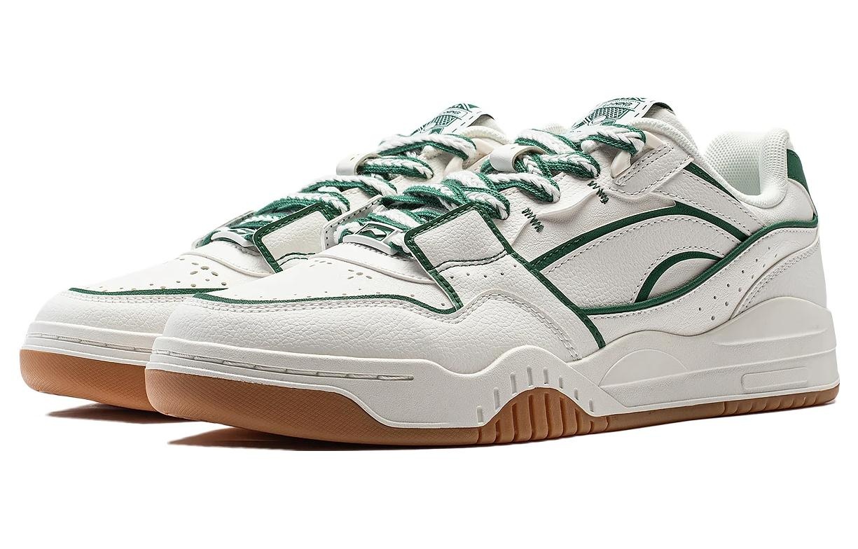 (WMNS) Li-Ning Moon White 'White Green Tan' AGCS252-18 - 3