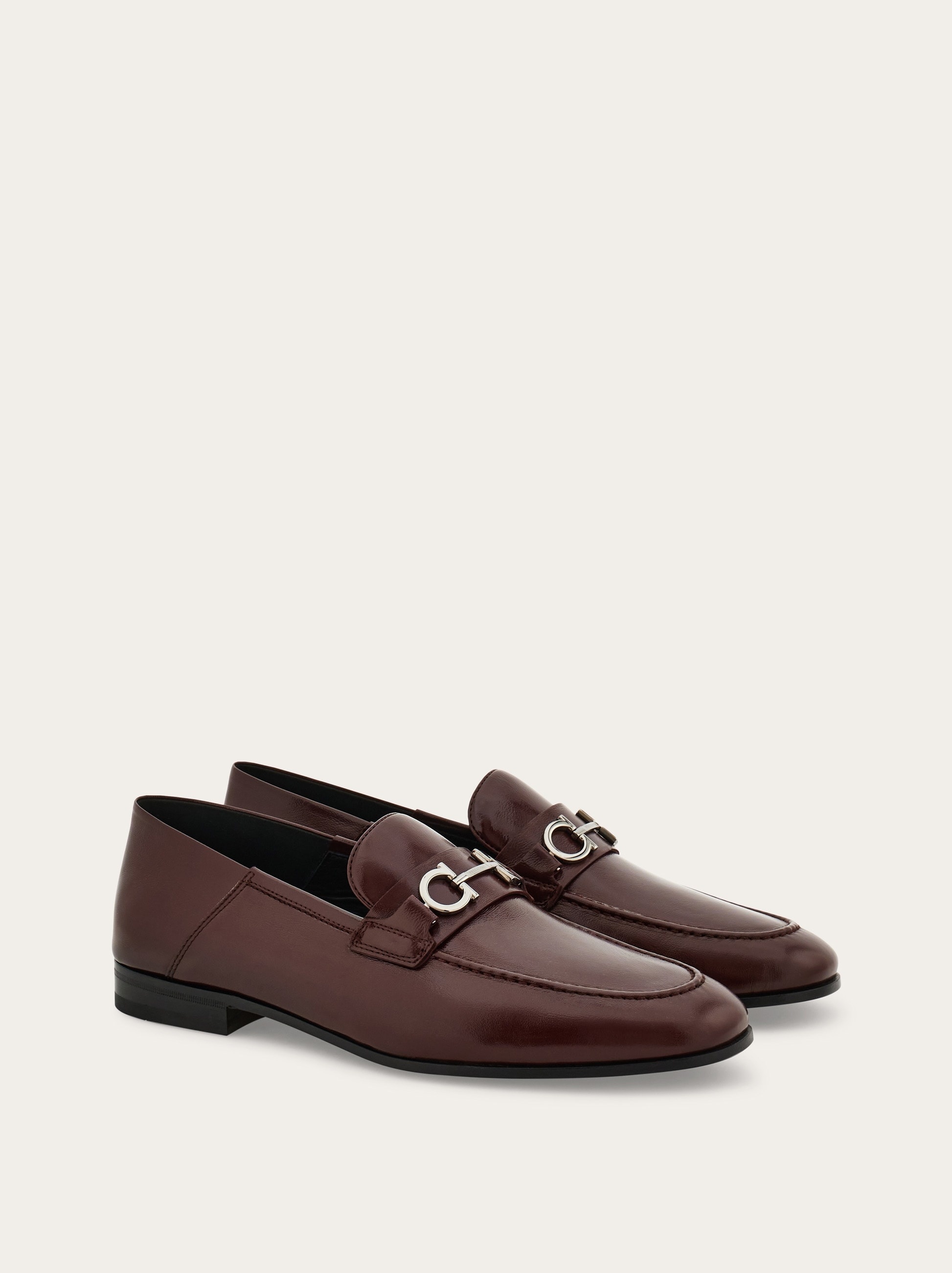 Hybrid loafer with Gancini ornament - 4