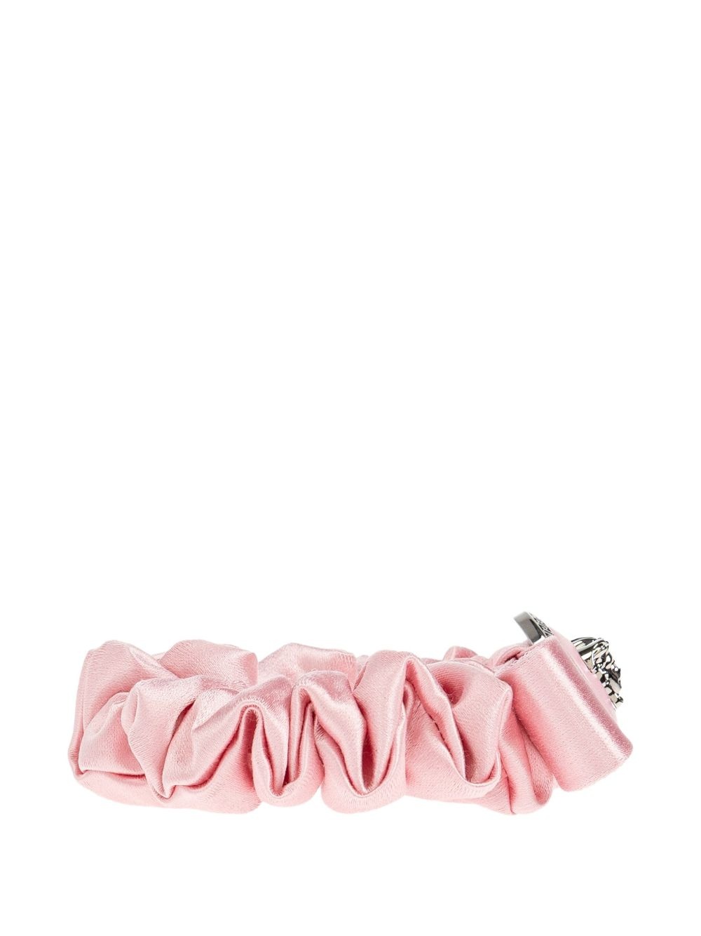 Gianni Ribbon satin hair scrunchie - 3