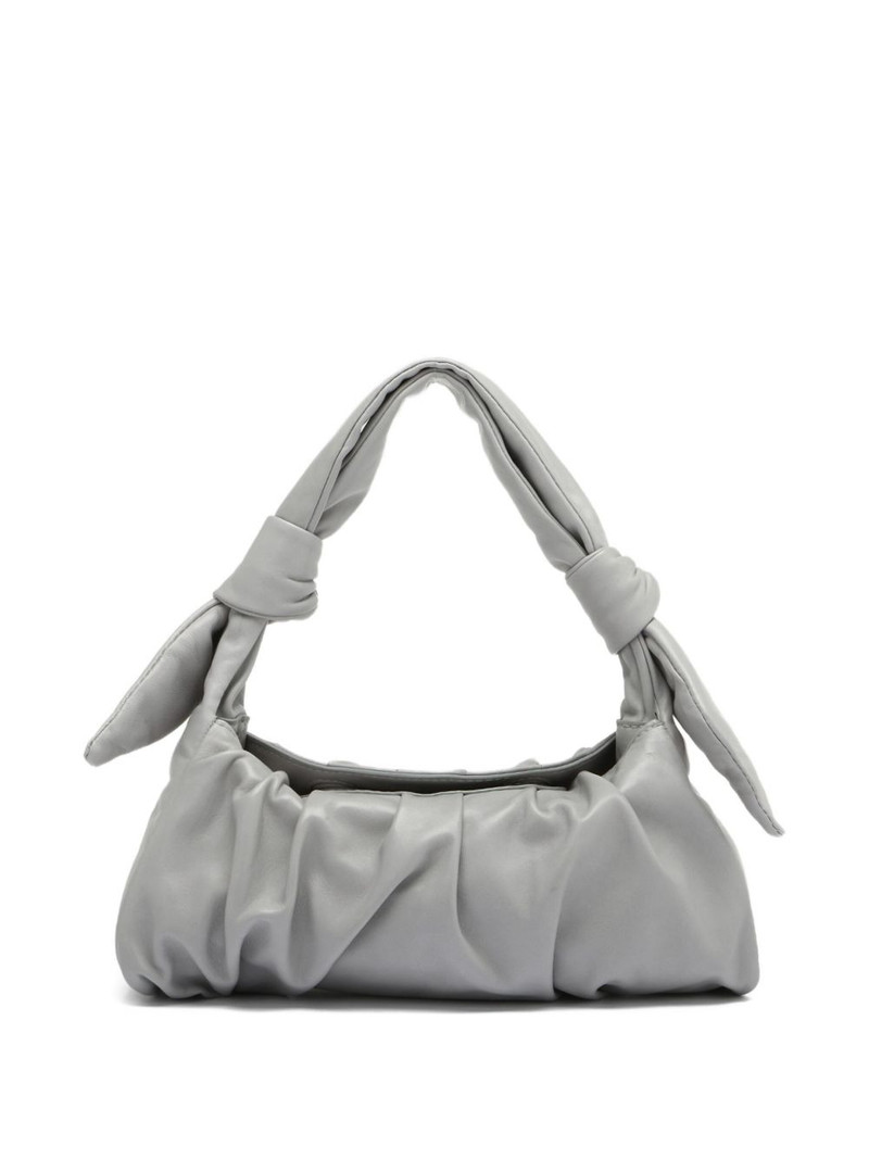 OFFICINE CREATIVE knotted leather shoulder bag outlook