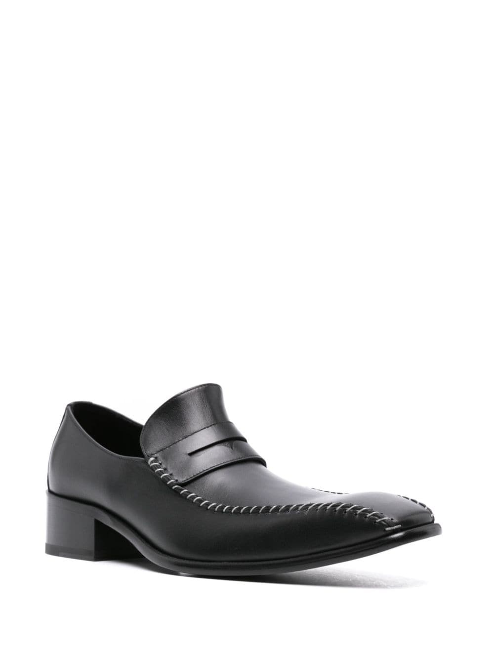 Snout Stitch leather loafer - 2