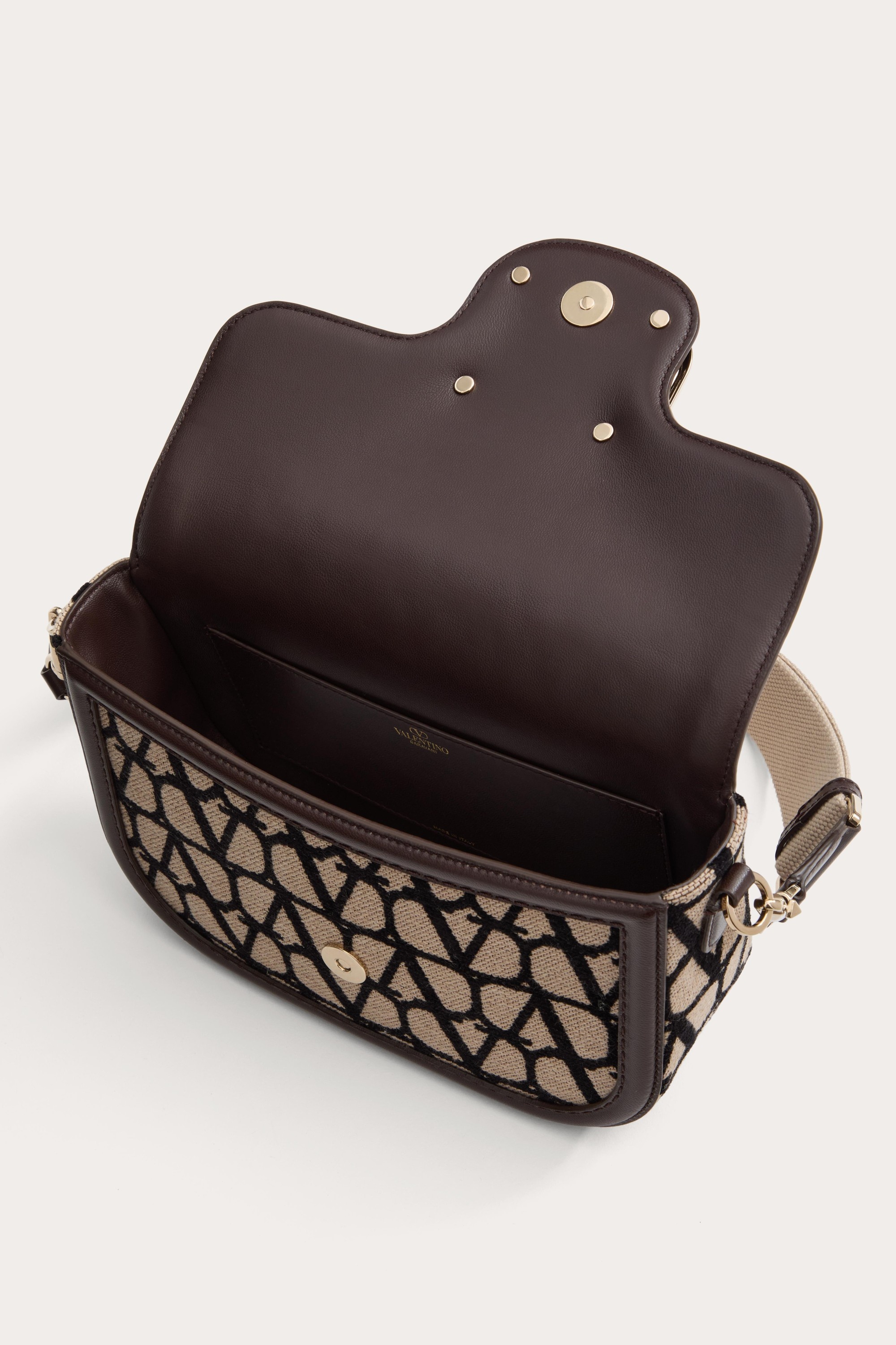 VALENTINO GARAVANI ALLTIME TOILE ICONOGRAPHE SHOULDER BAG - 7