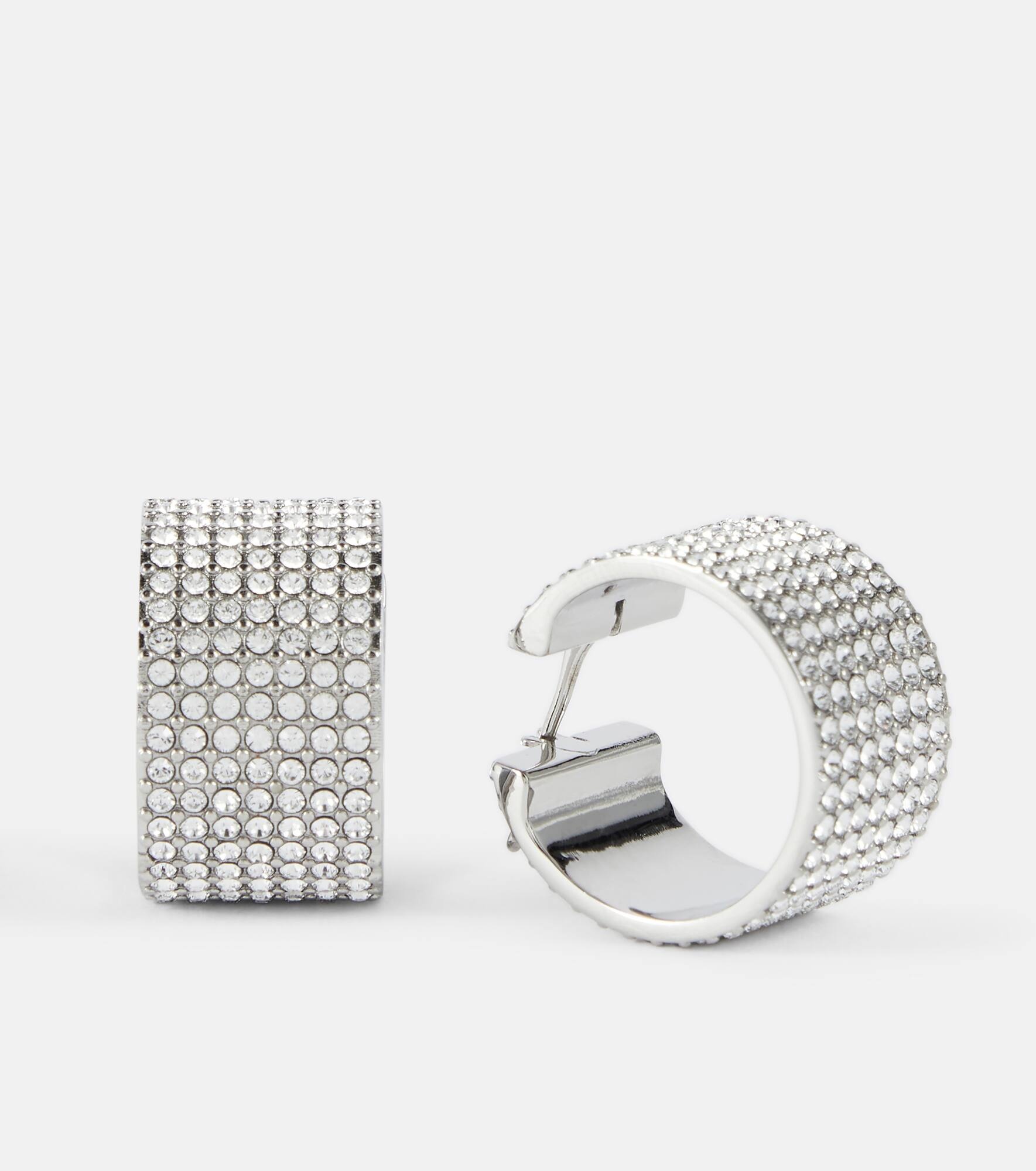 Rih Small embellished hoop earrings - 4