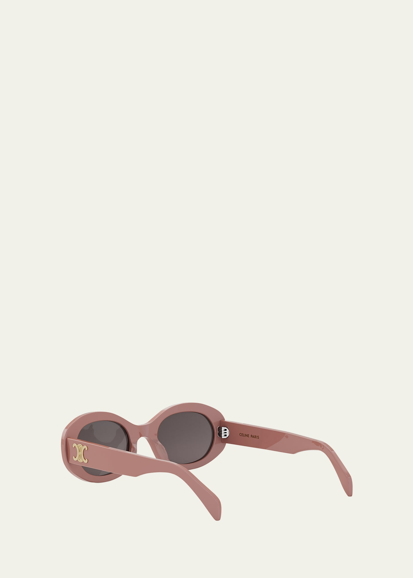 Triomphe Acetate Oval Sunglasses - 4
